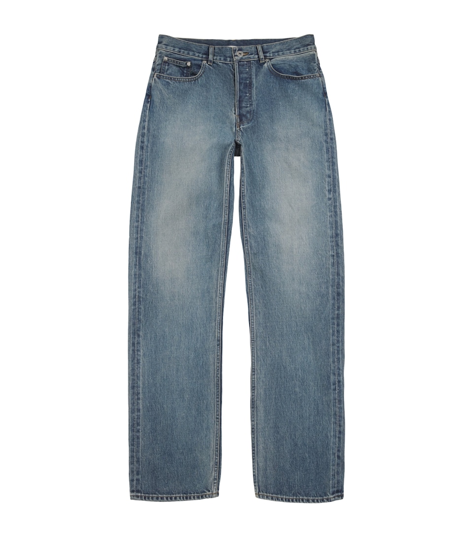 Selvedge Denim Straight Jeans