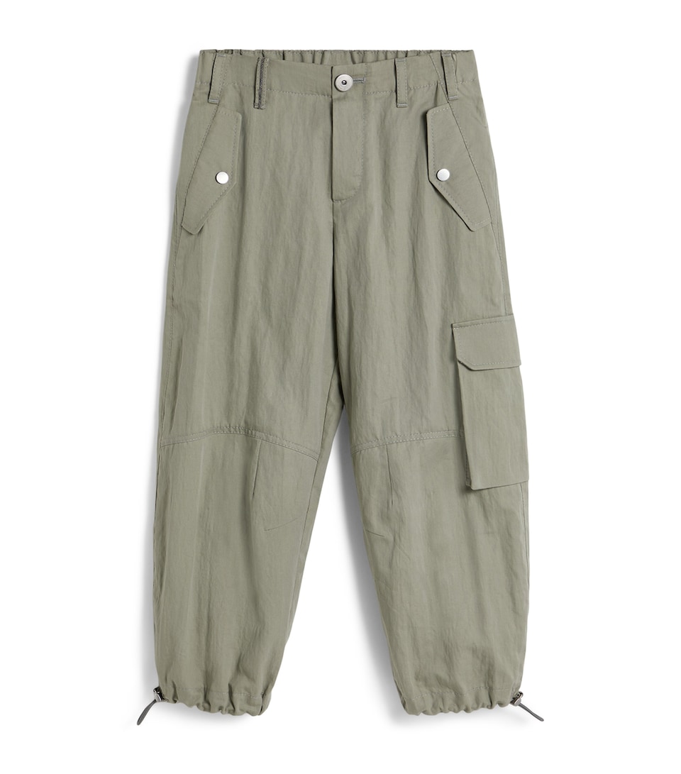 Brunello Cucinelli Kids Cargo Trousers (4-6 Years)