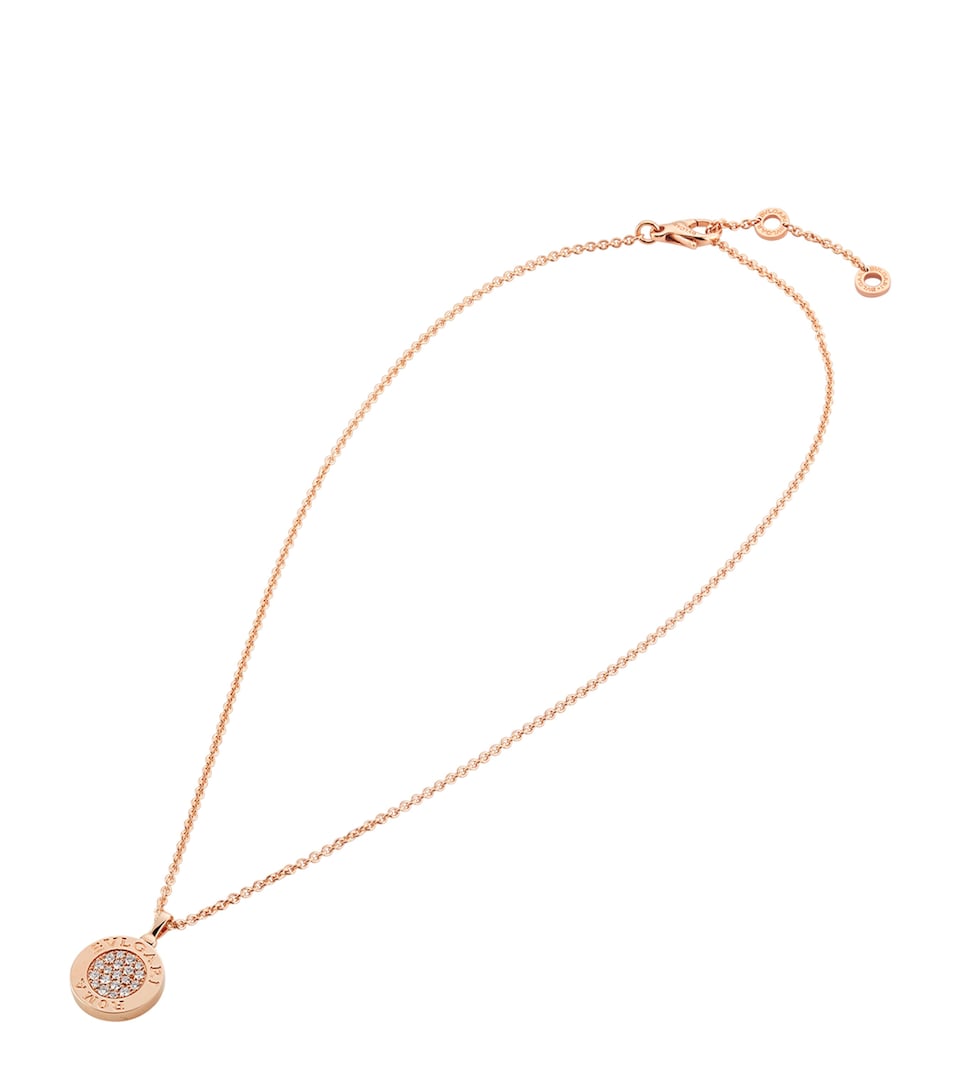 Rose Gold, Diamond and Onyx BVLGARI BVLGARI Necklace