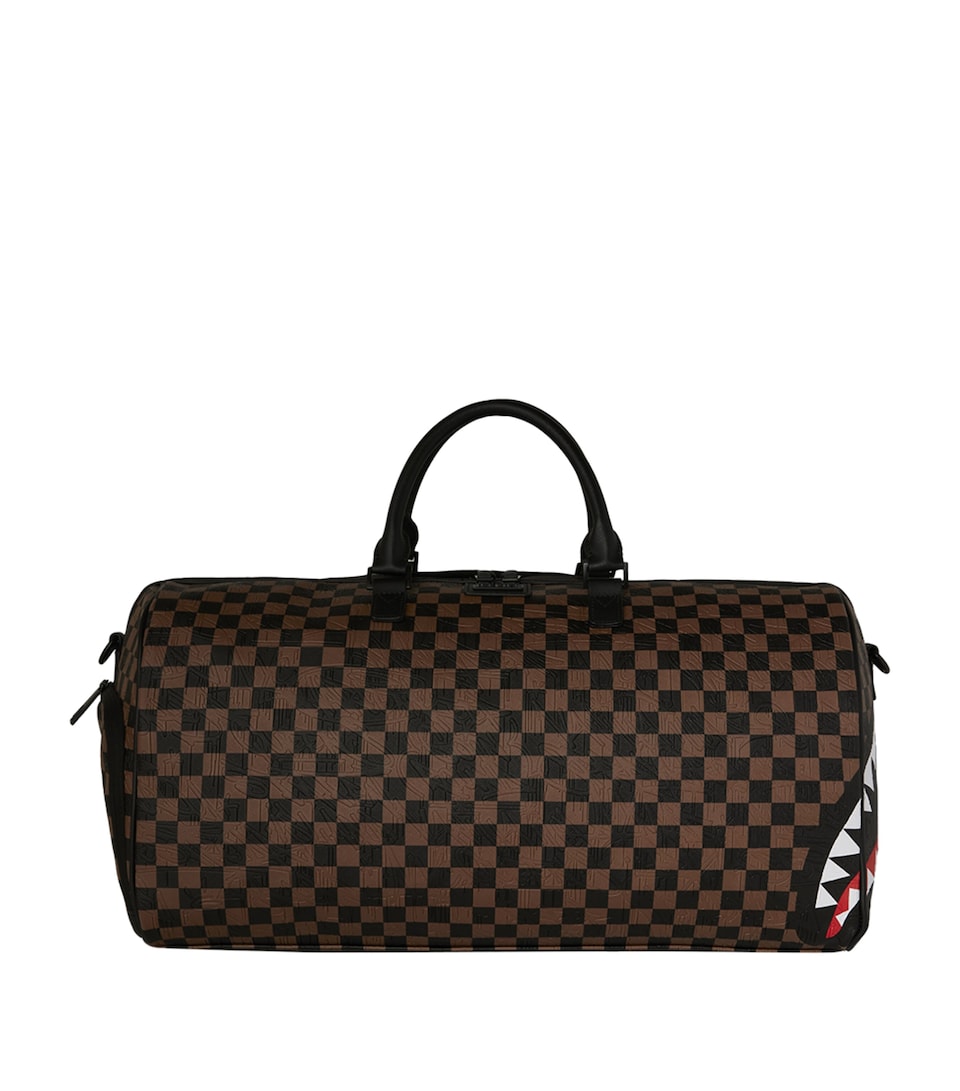 Embossed Check Holdall