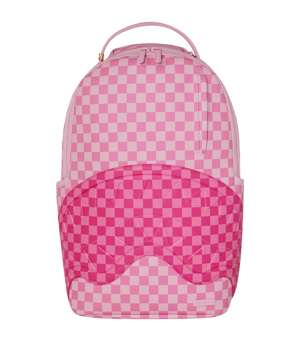Sprayground Shark Mouth Backpack Pink Sharks In Paris
