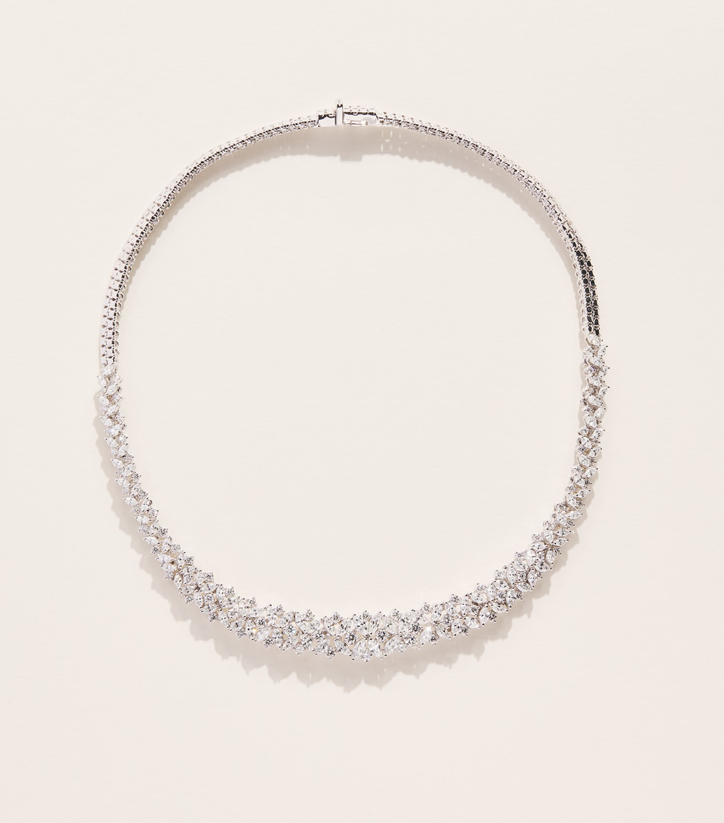 Yeprem White Gold and Diamond Y-Couture Choker White Gold