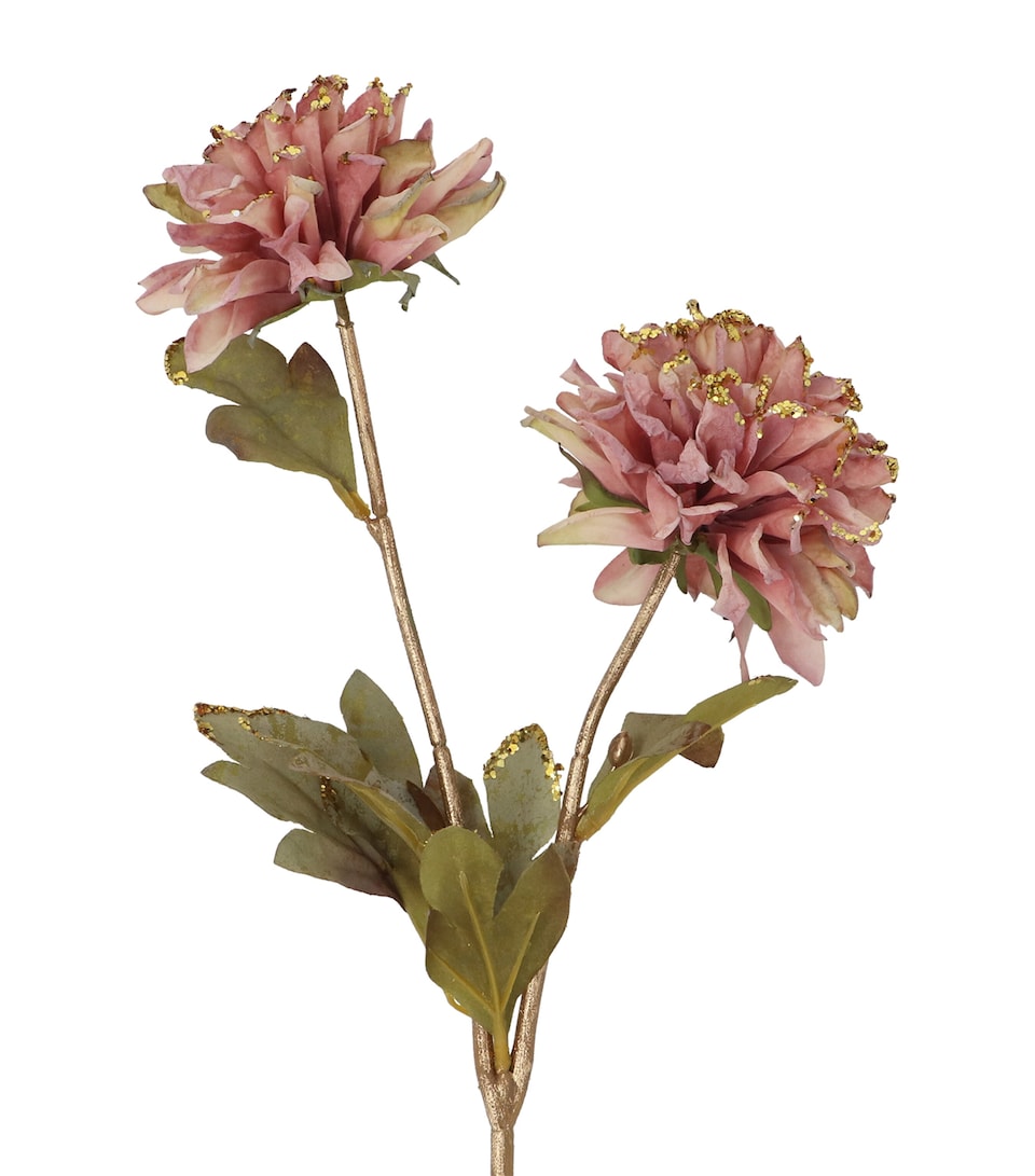 Harrods Dahila Floral Garland Pink/gold