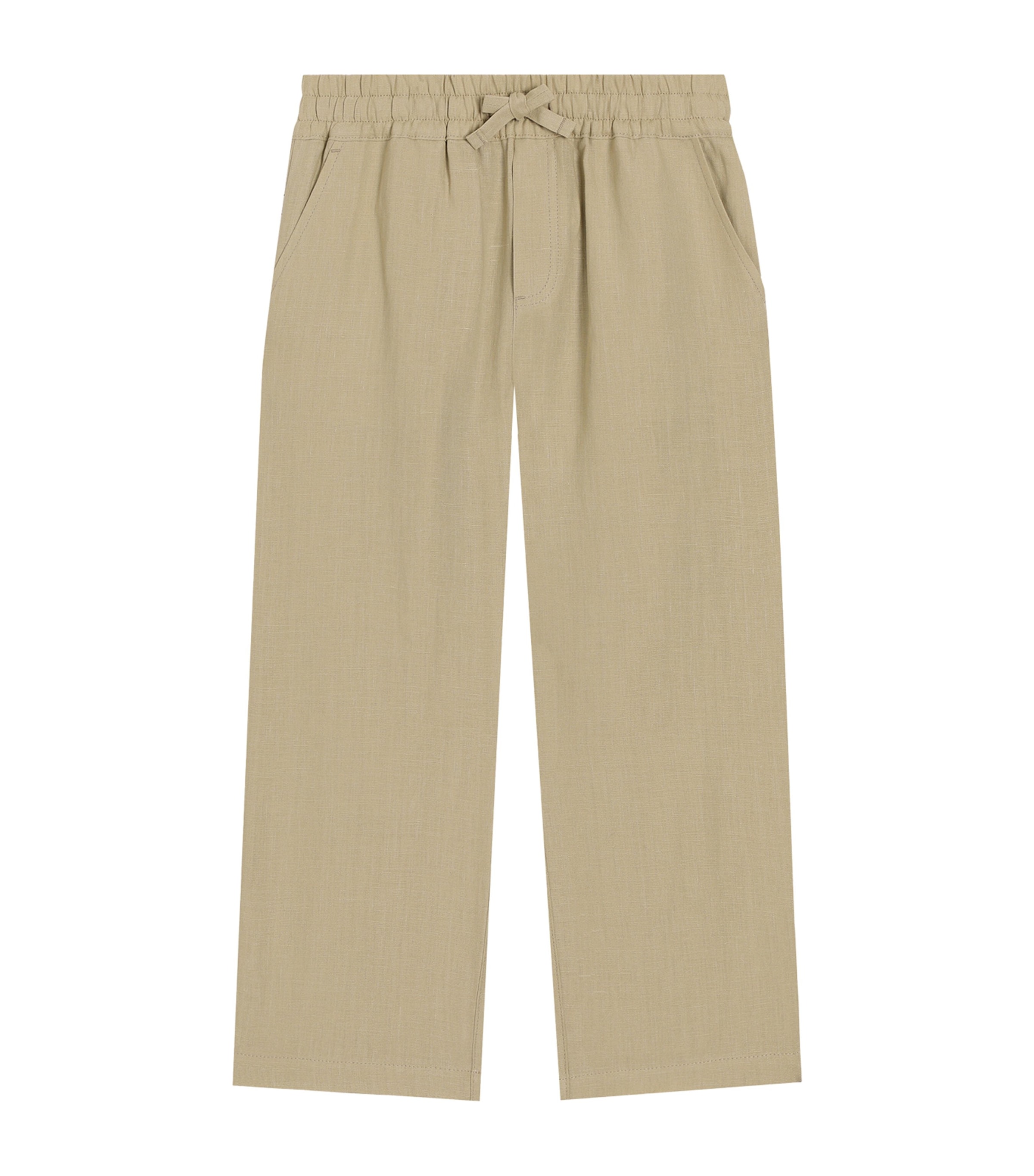 Linen Logo Crest Trousers (8-12+ Years)