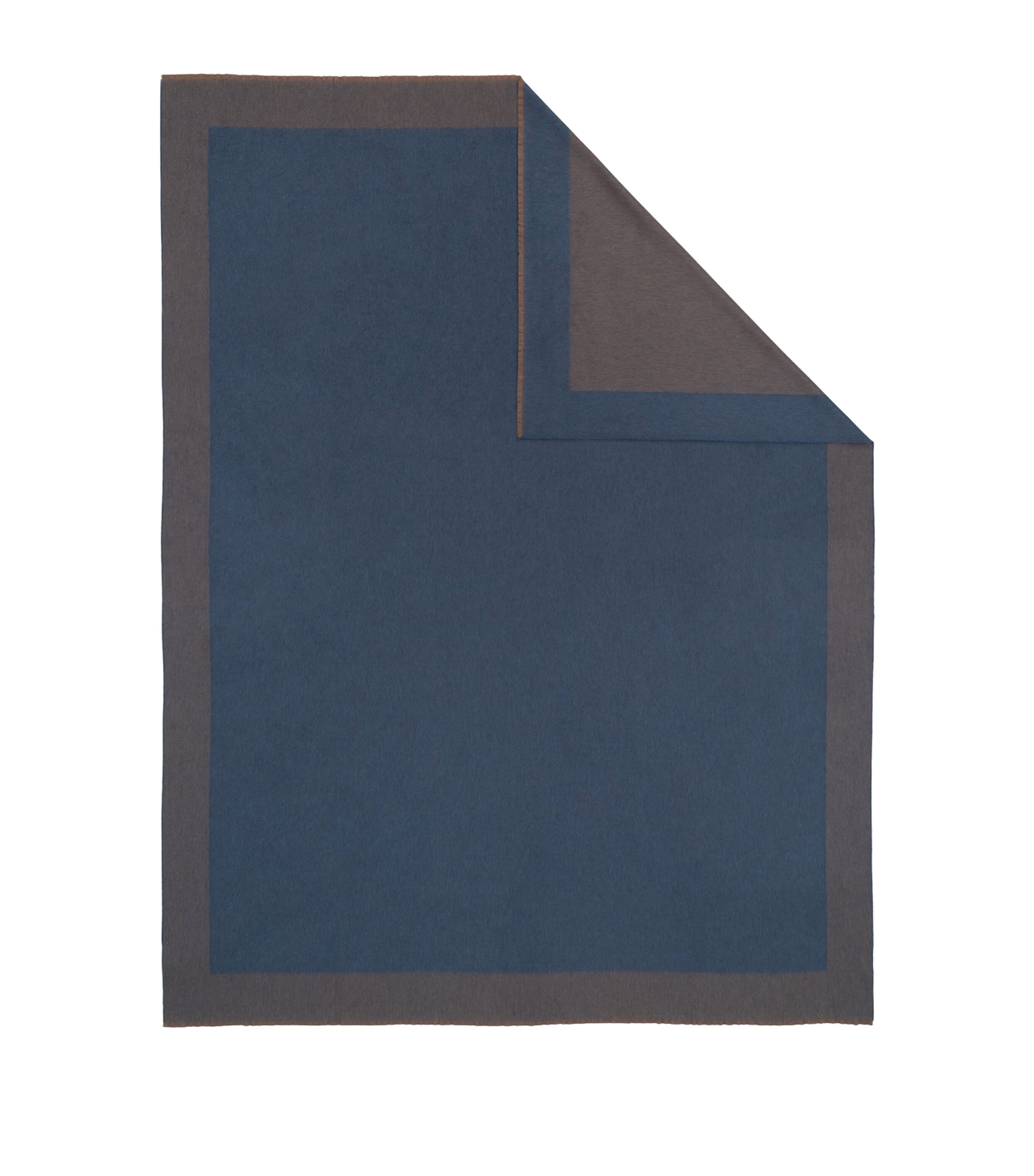 Cashmere Arran Border Throw (150cm x 200cm)