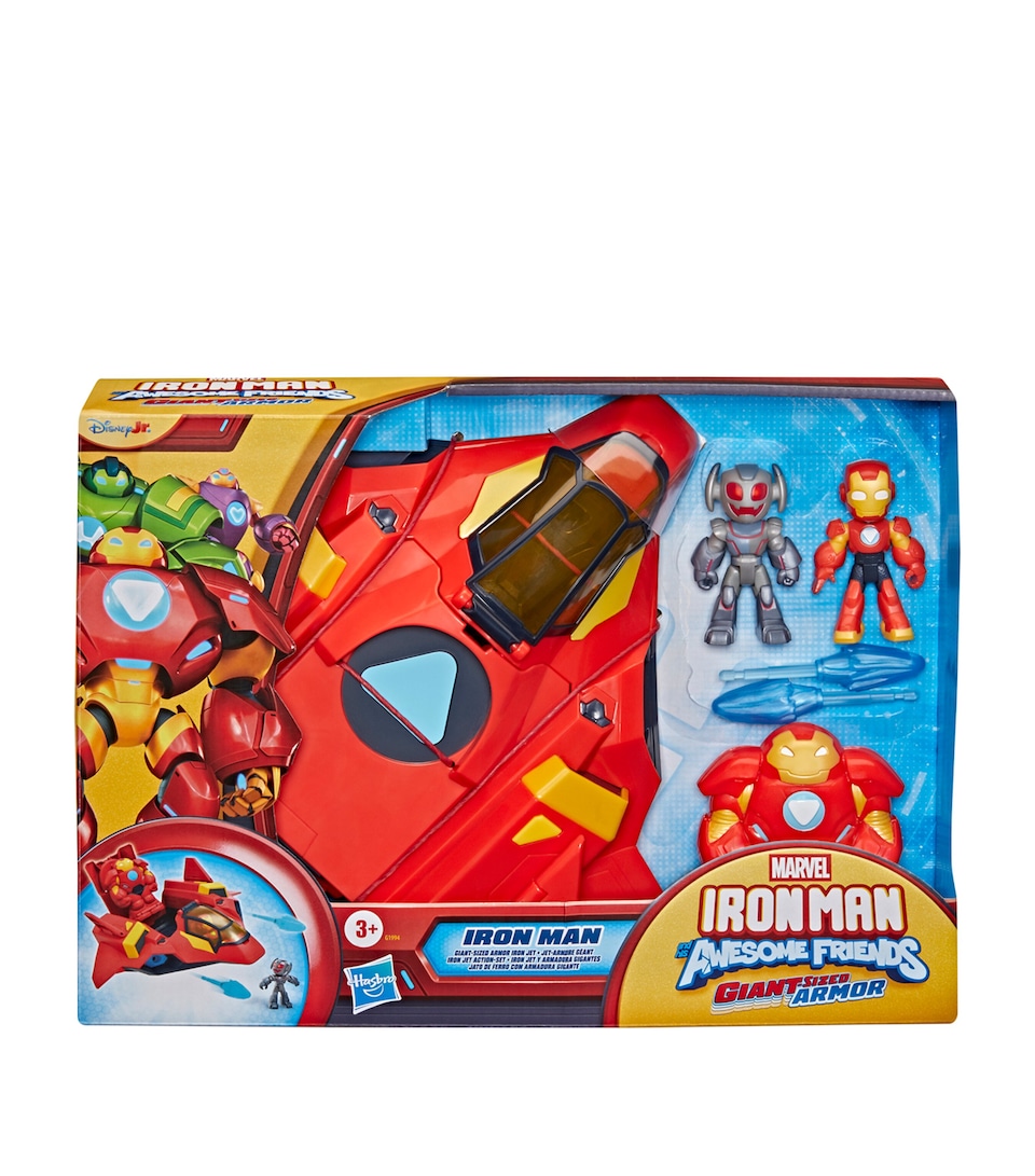 Marvel Iron Man and his Awesome Friends Giant-Sized Armor Iron Jet