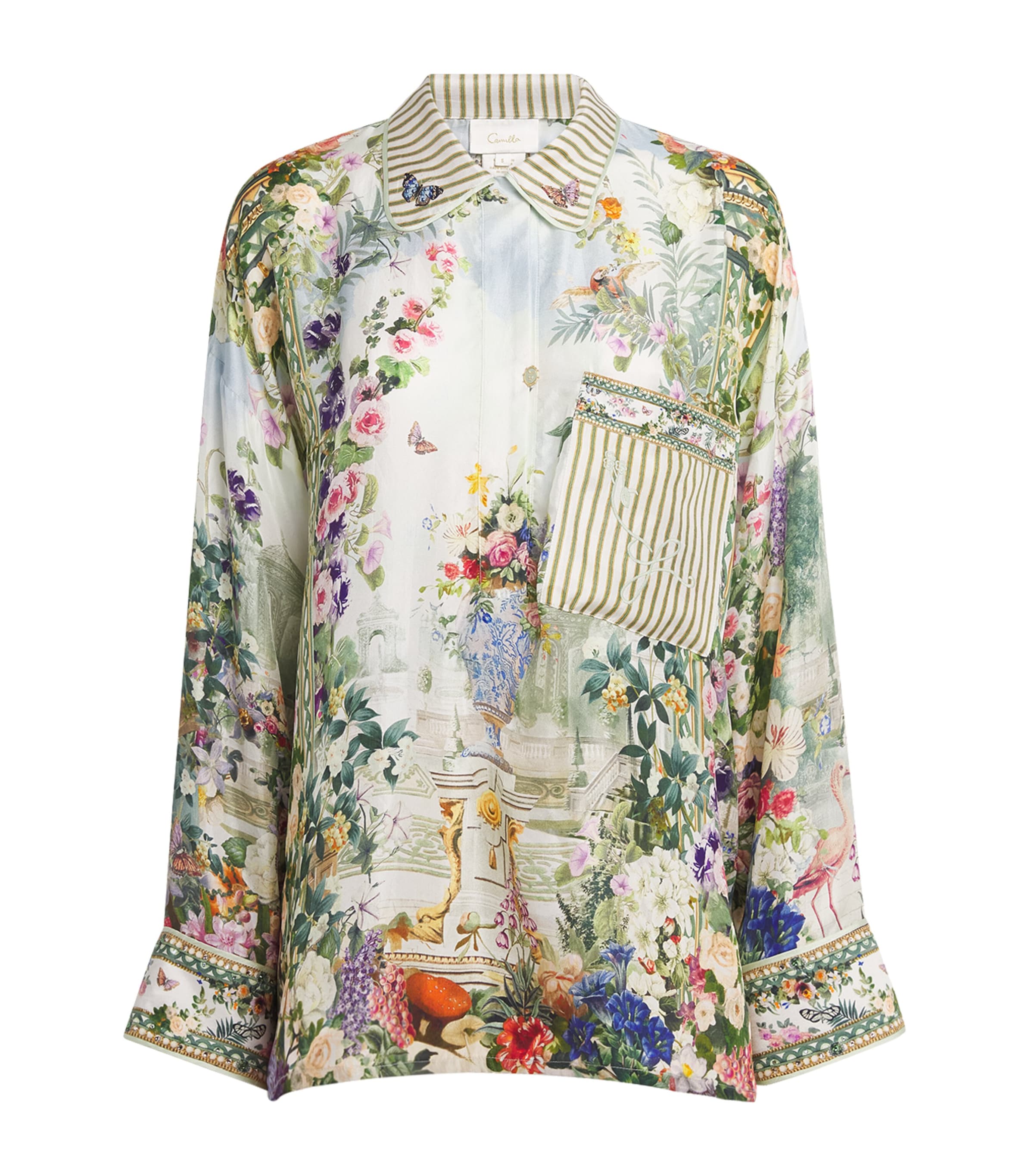 Camilla Womens Silk Art for the Empress Shirt Art For The Empress