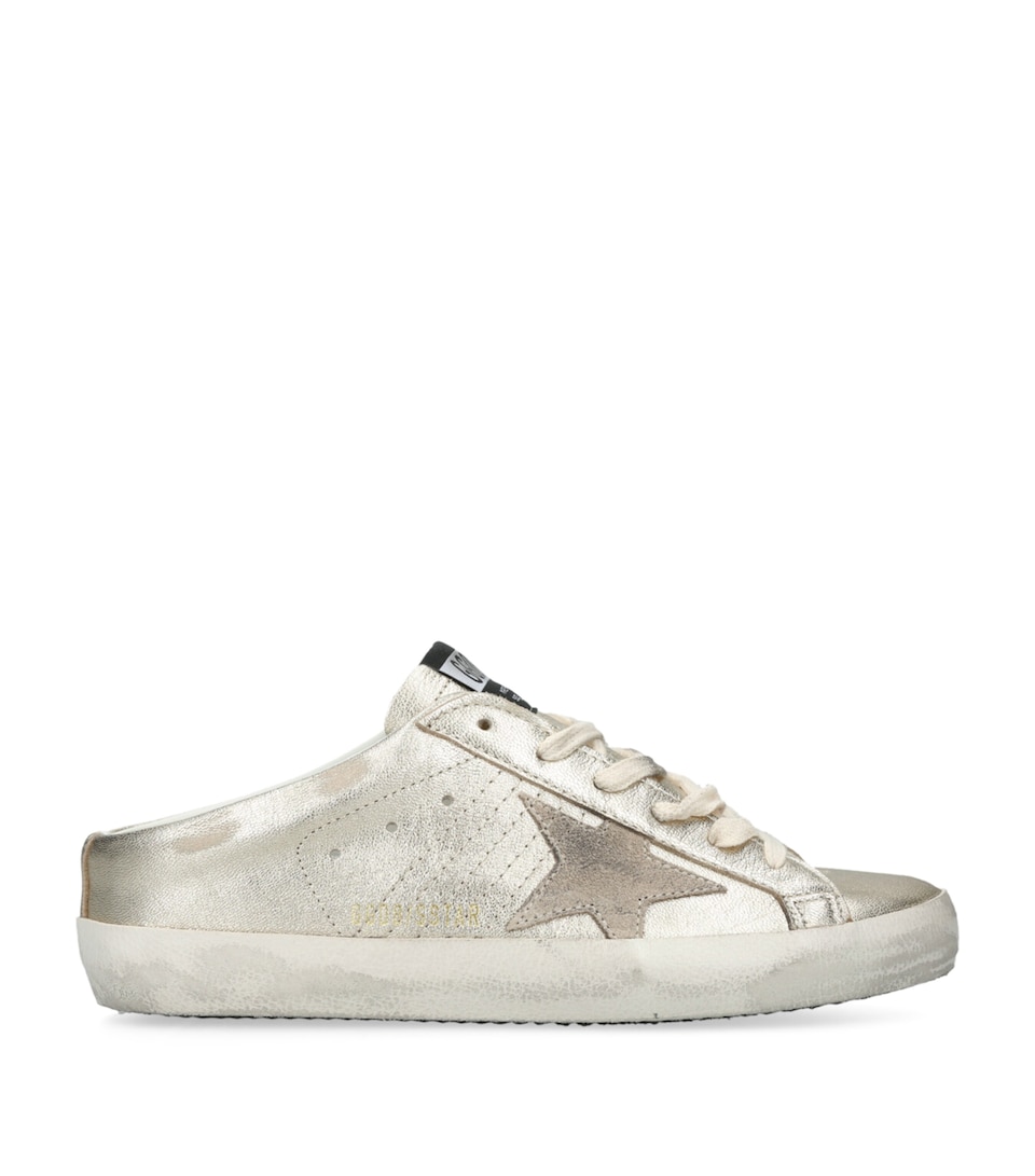 Leather Super Star Sabot Low-Top Sneakers