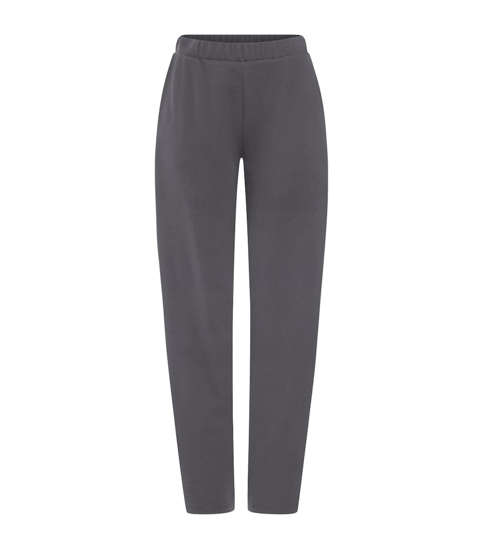 Hanro Womens Cotton-Blend Easy Wear Trousers Dark Sesame