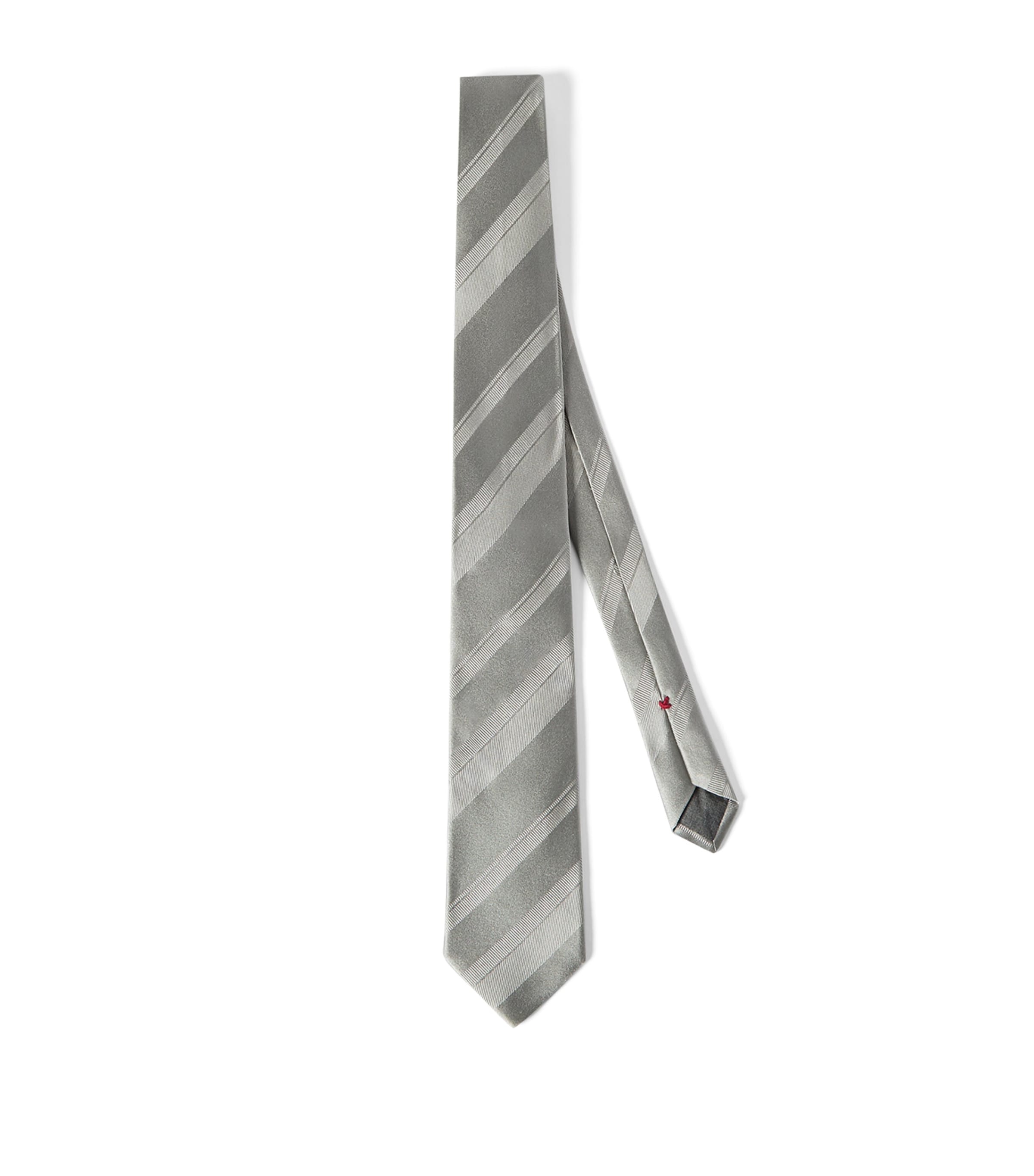 Brunello Cucinelli Silk Stripe Tie