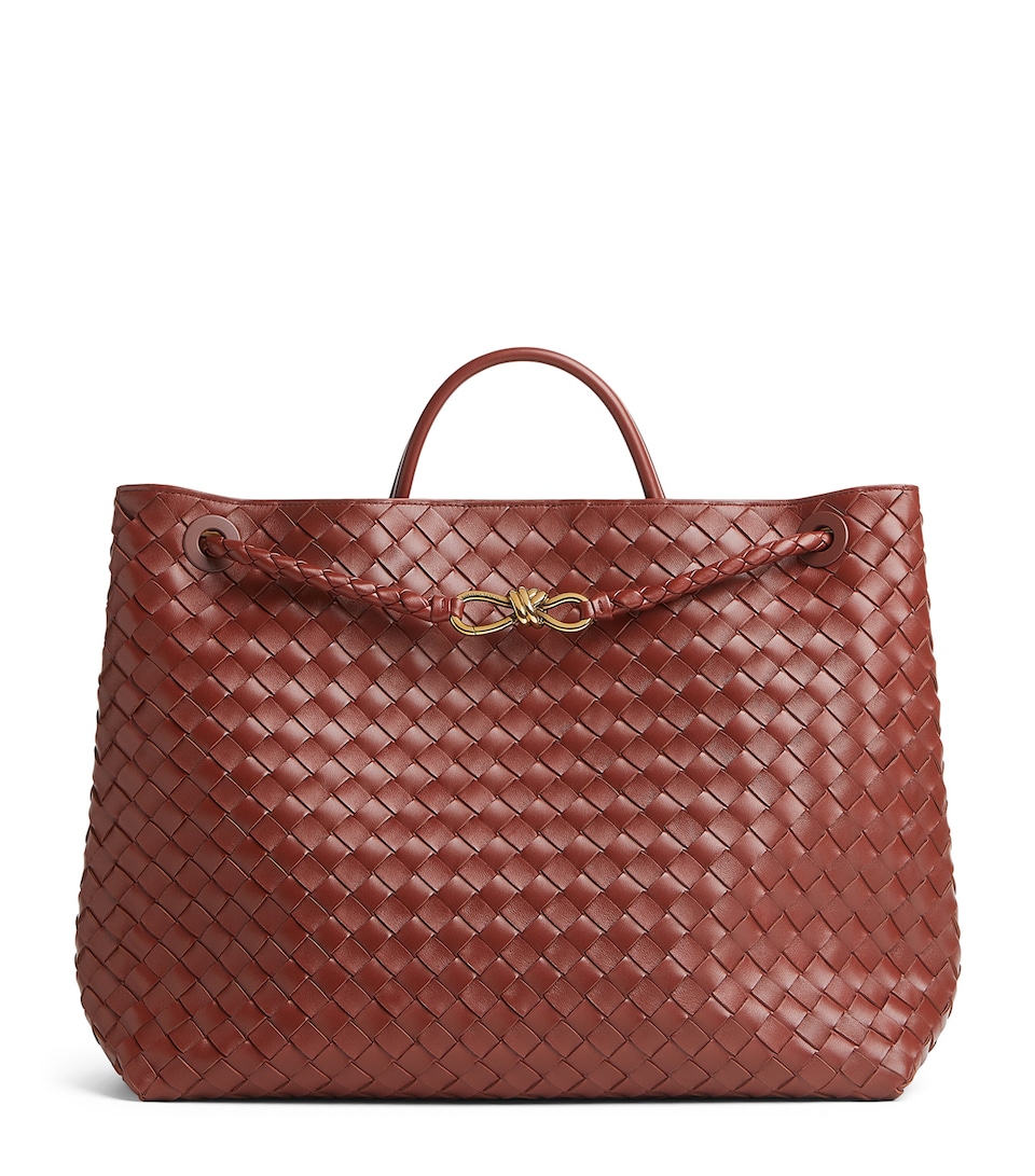 Large Lambskin Andiamo Shoulder Bag