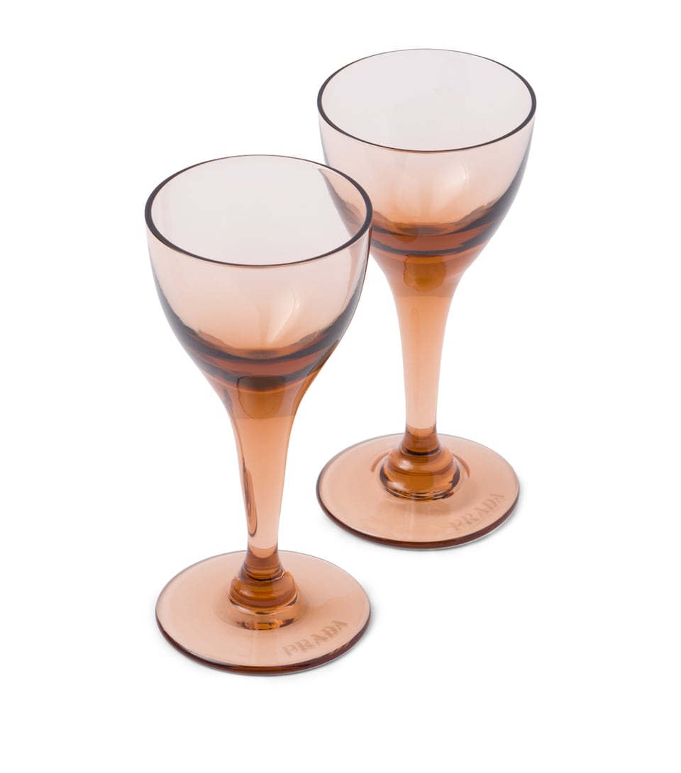 Set of 2 New York Liqueur Glasses