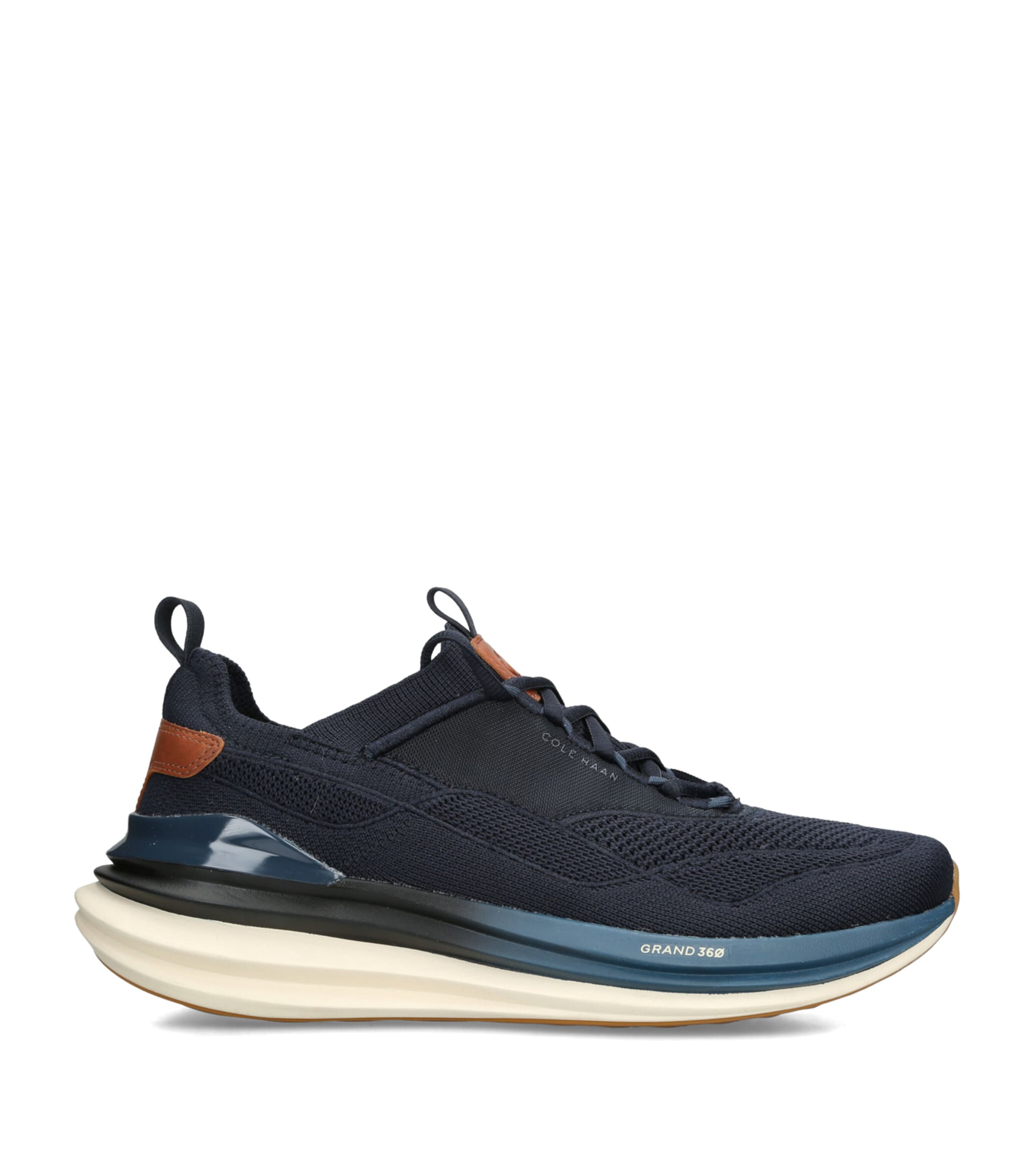 Cole Haan Mens ØriginalGrand Quadstar Stitchlite Running Trainers Navy