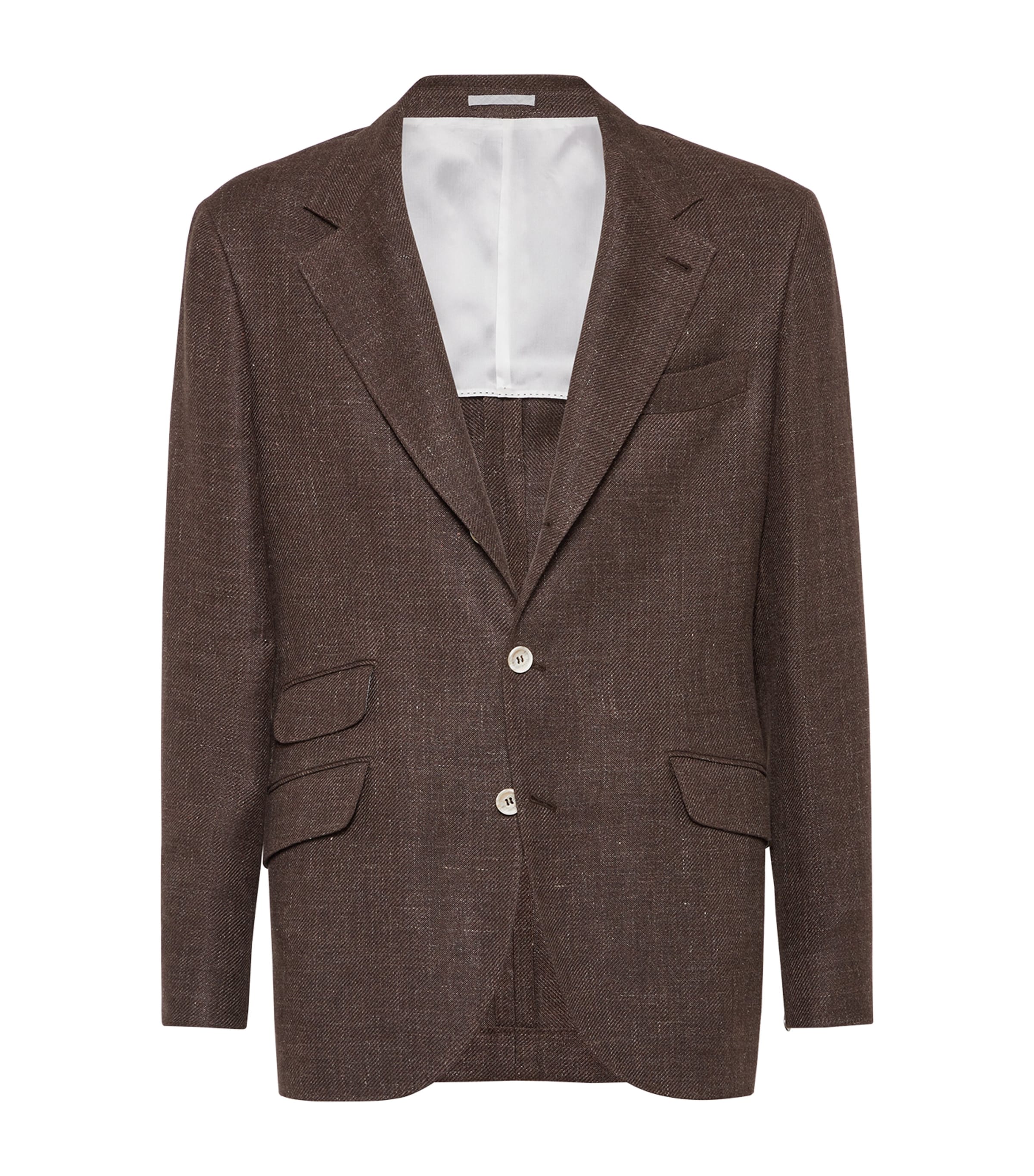 ✴︎You are Hana✴︎BRUNELLO CUCINELLIスーツ Brunello Cucinelli Suit Wool Flannel Gray Stripe