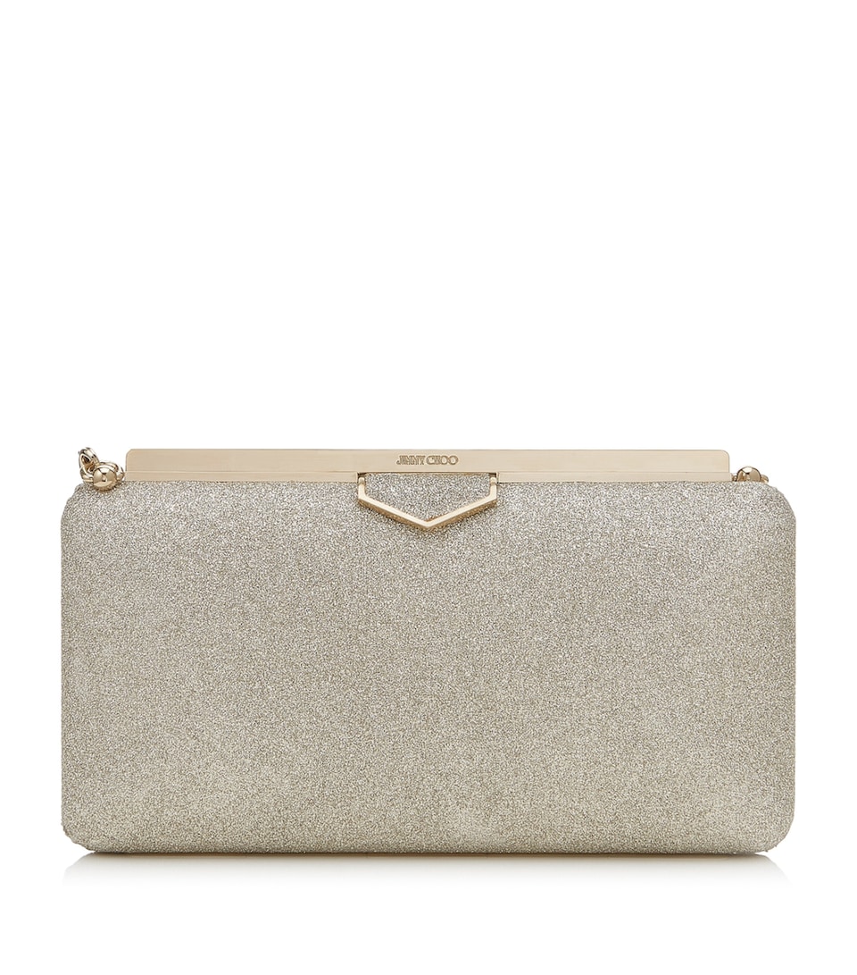 Glitter Ellipse Clutch