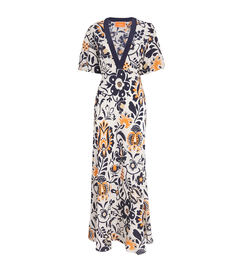 Silk Marlene Maxi Dress