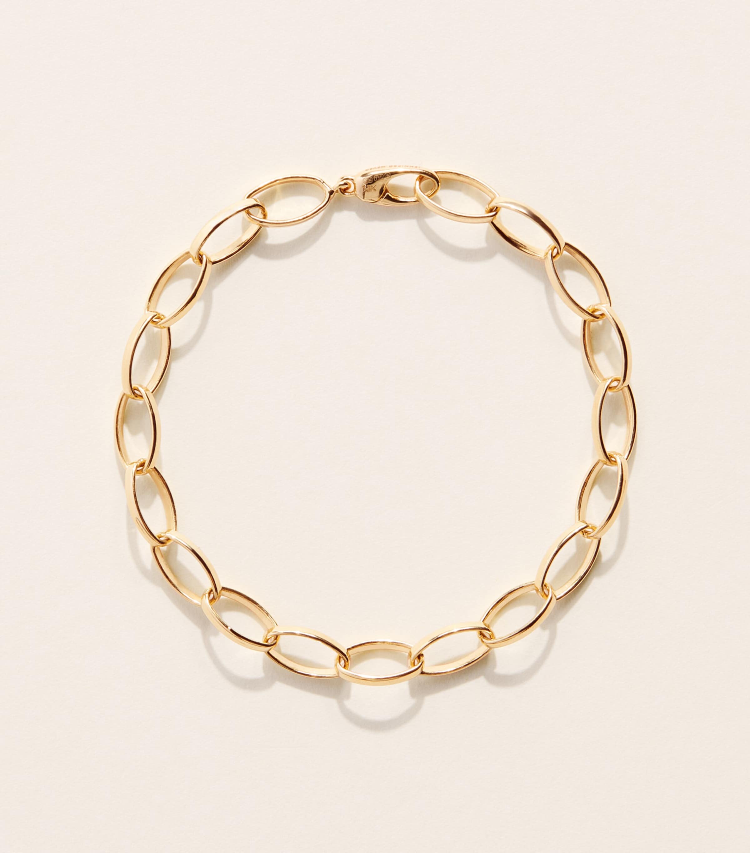 Jennifer Meyer Medium Yellow Gold Edith Bracelet Yellow Gold