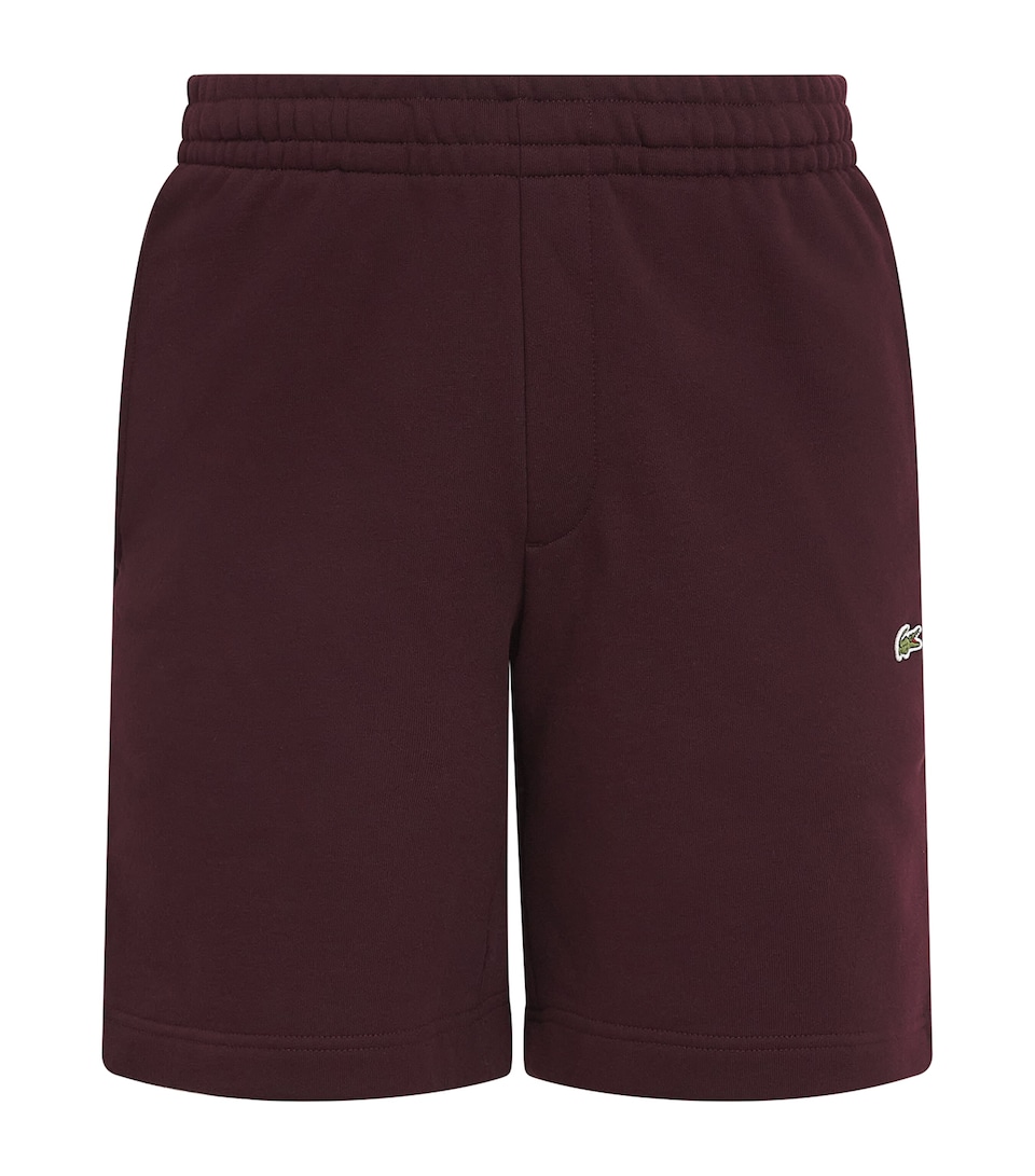 Lacoste Mens Fleece Logo Sweat Shorts Oxalis
