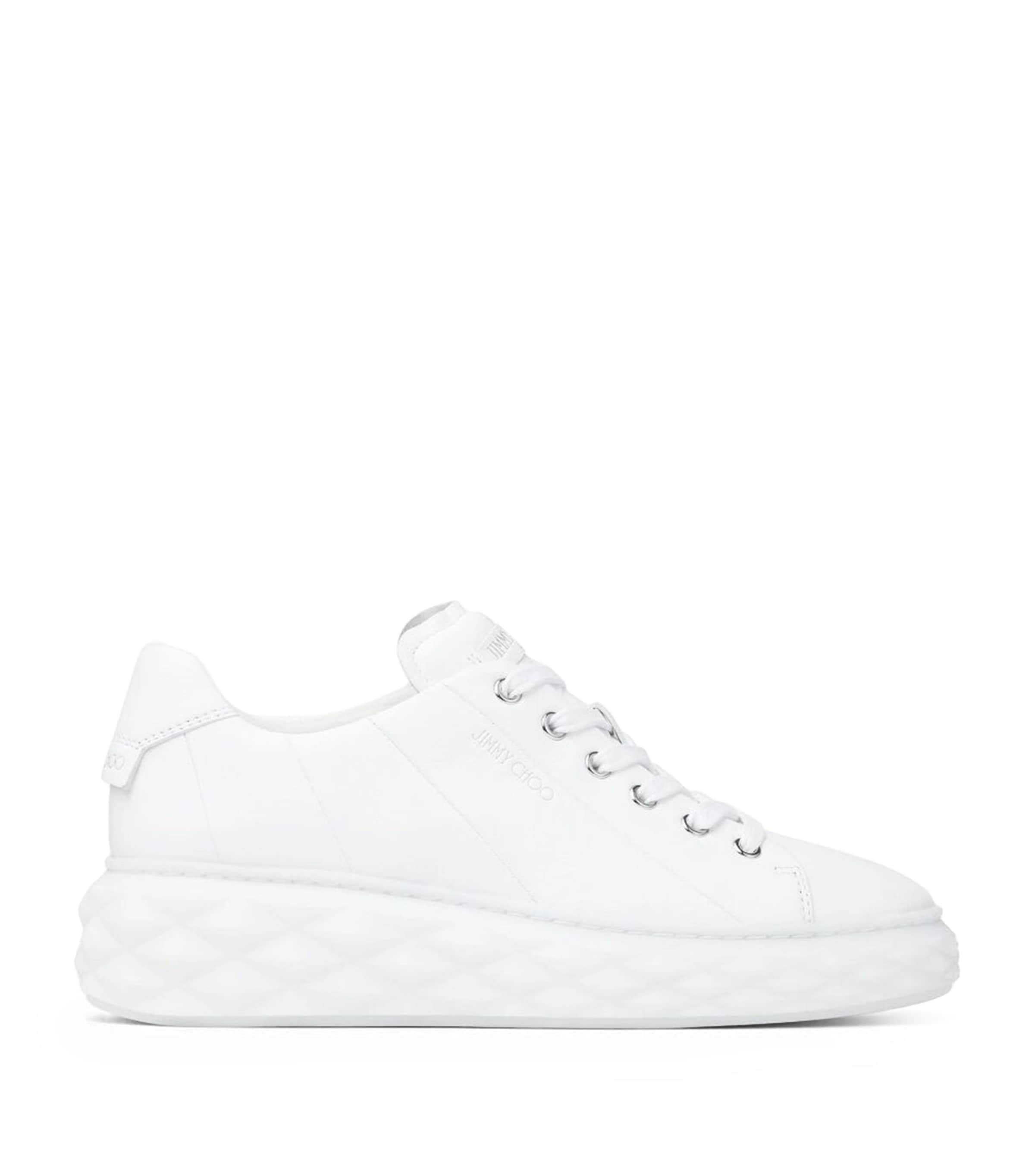 Diamond Light Maxi Leather Sneakers