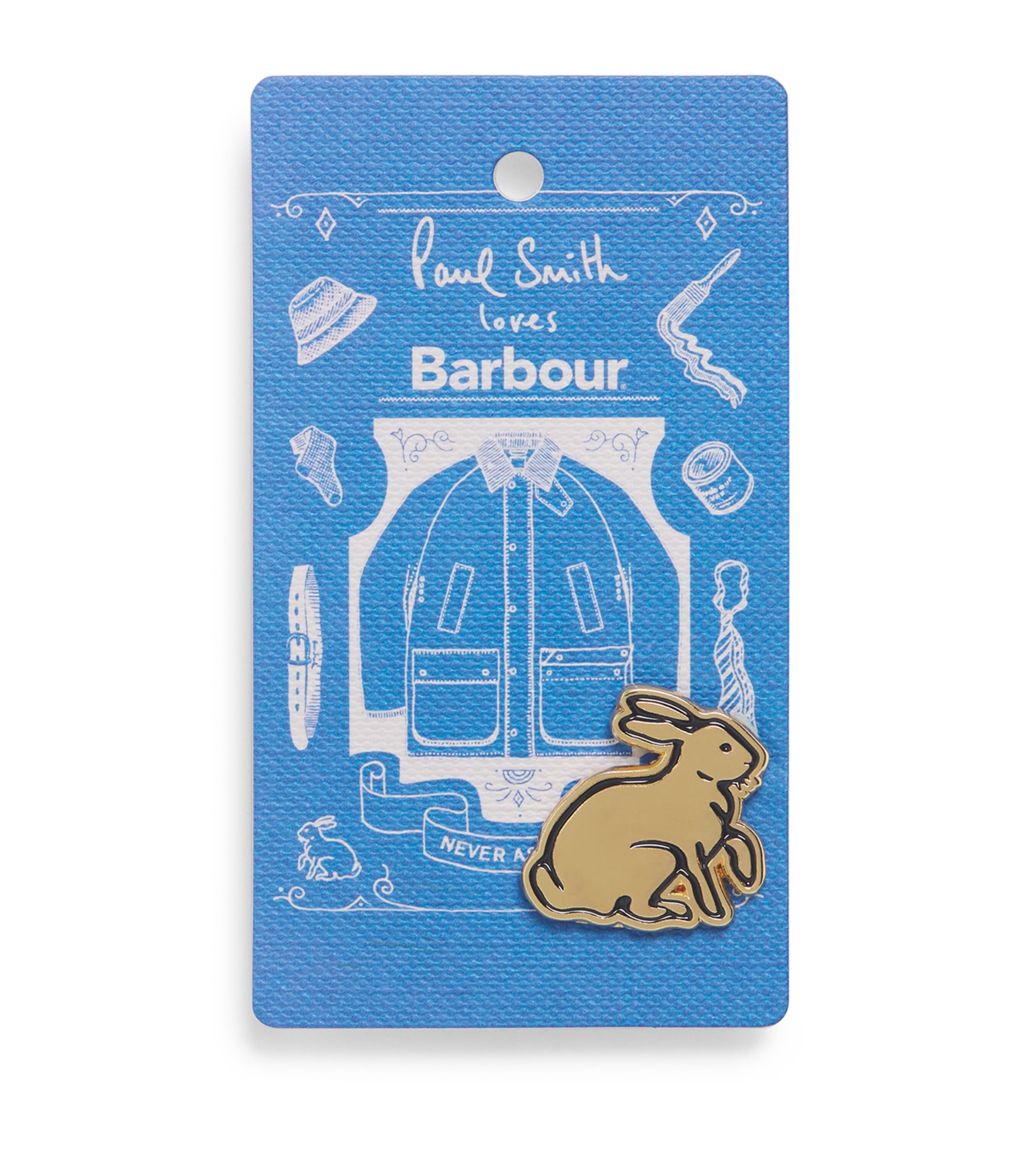 Barbour x Paul Smith Rabbit Pin Badge Rabbit