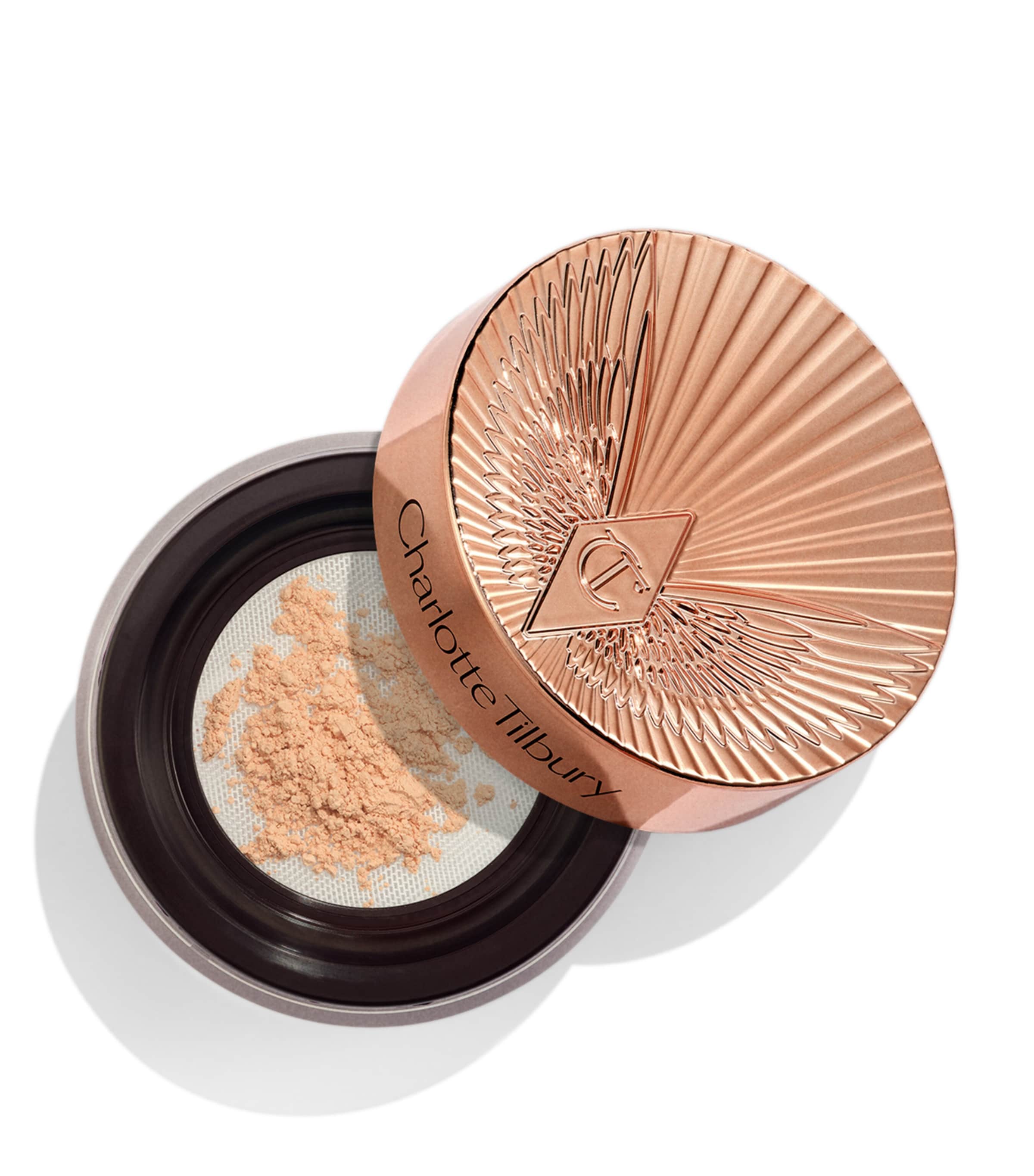 Charlotte Tilbury AIRbrush Flawless Blur Loose Powder Translucent Med/tan