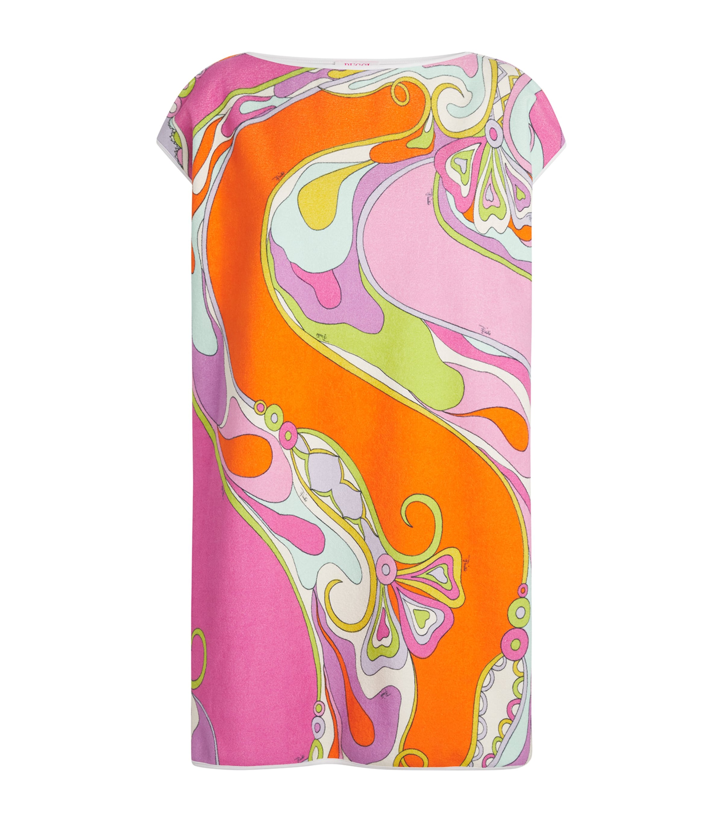 PUCCI Womens Towelling Iride Mini Dress