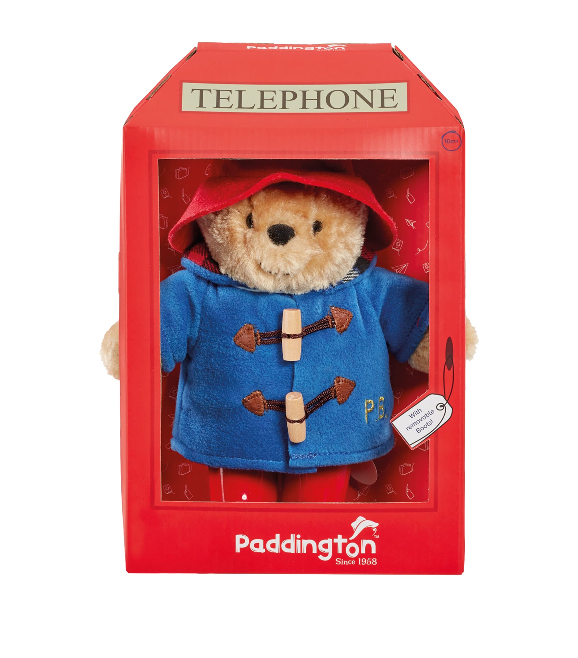 【Harrods】Paddington Bear ぬいぐるみ Paddington Bear Classic Cuddly Paddington (21cm) | Harrods US