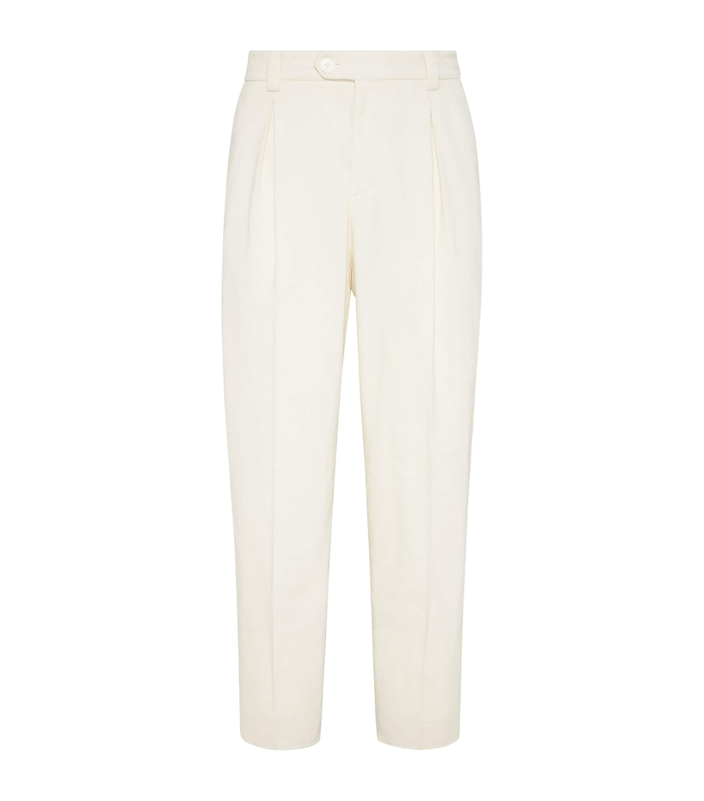 Corduroy Tailored Trousers