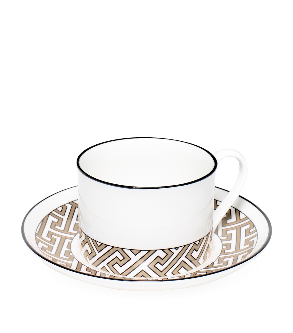 O.W.London Maze Teacup and Saucer Truffle
