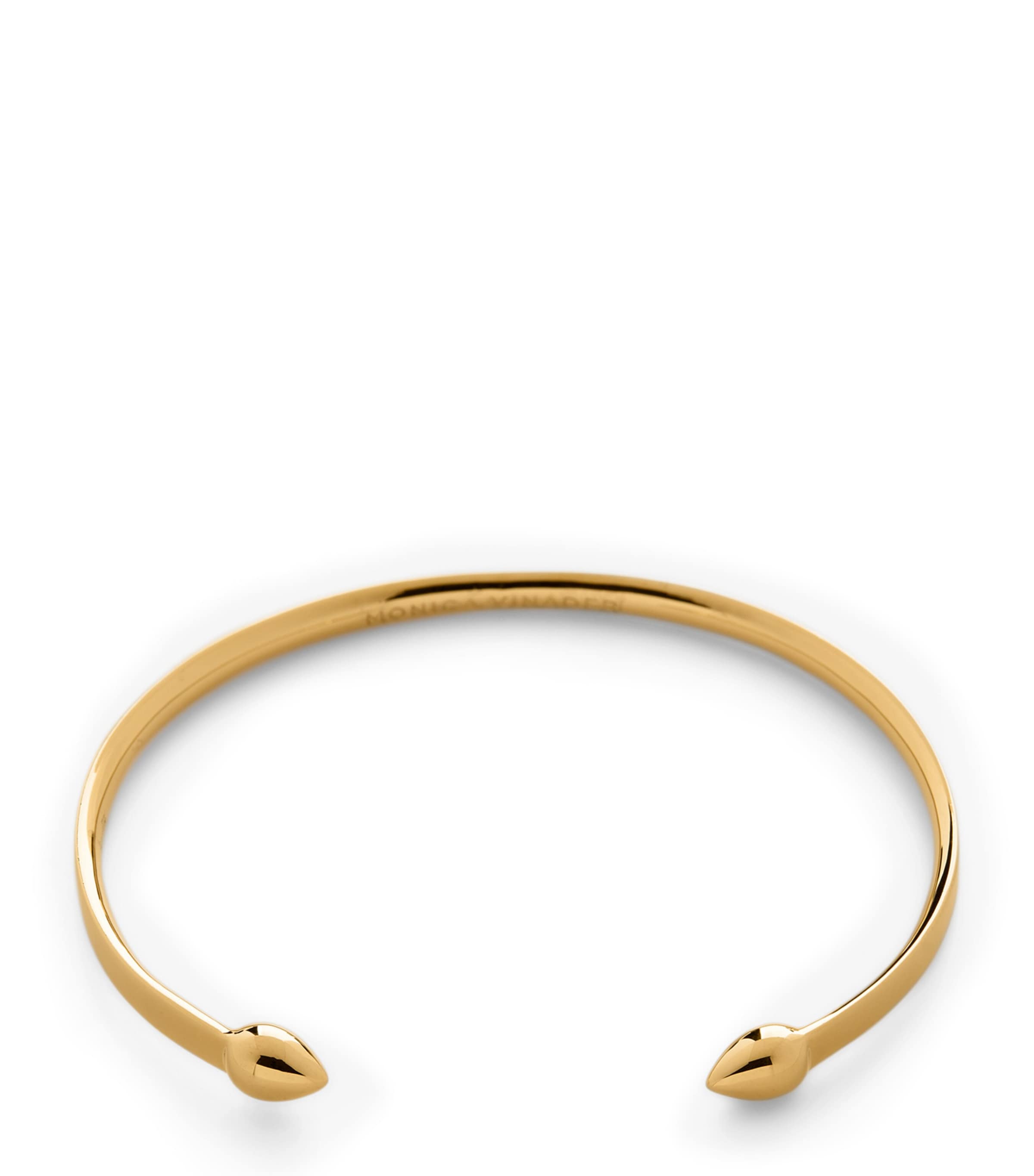 Monica Vinader Gold Vermeil Fiji Cuff Bracelet Gold