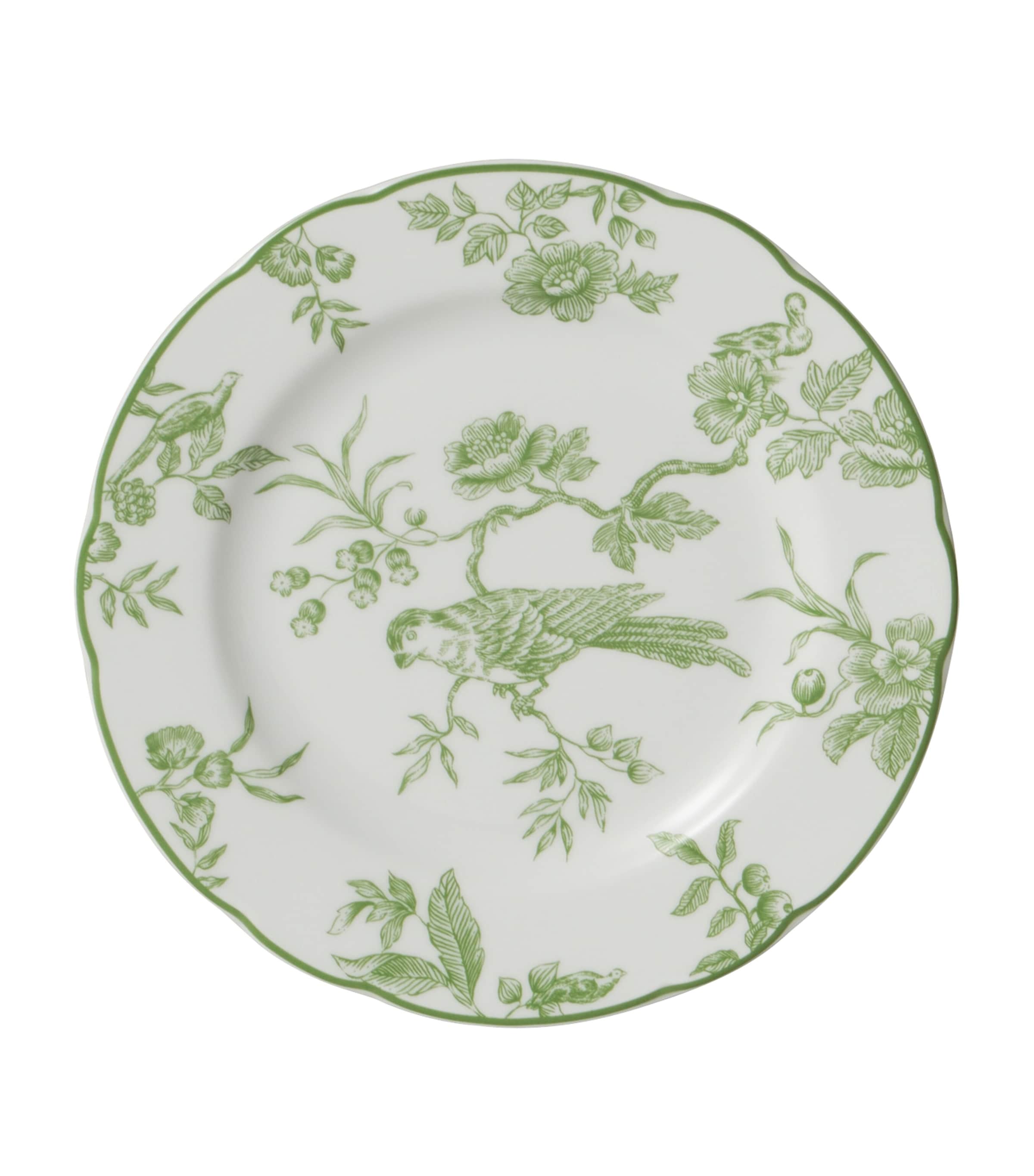 Bernardaud Porcelain Albertine Bread and Butter Plate (16cm) Vert
