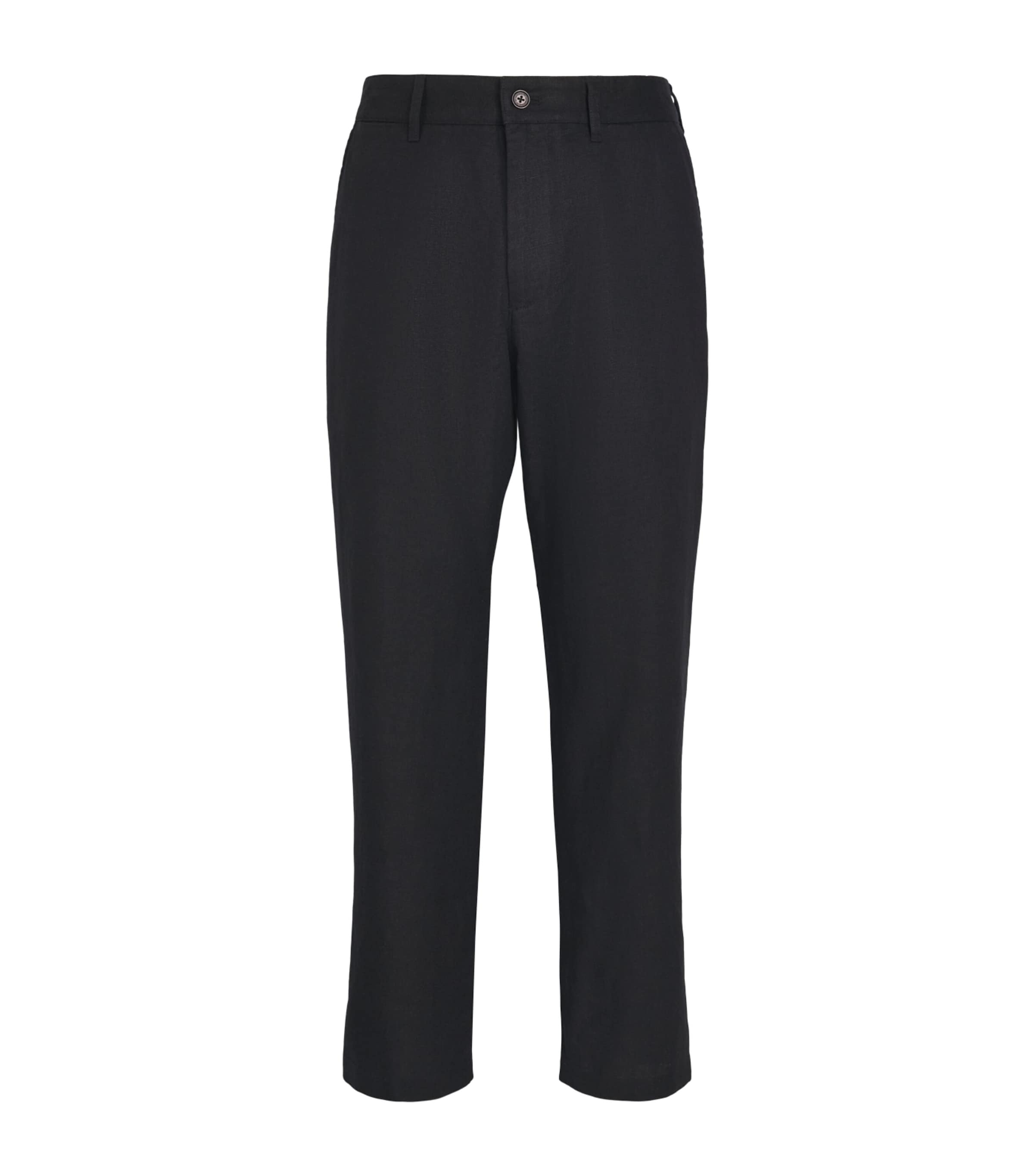 NN.07 Mens Stretch-Organic Cotton Aden Chinos Black