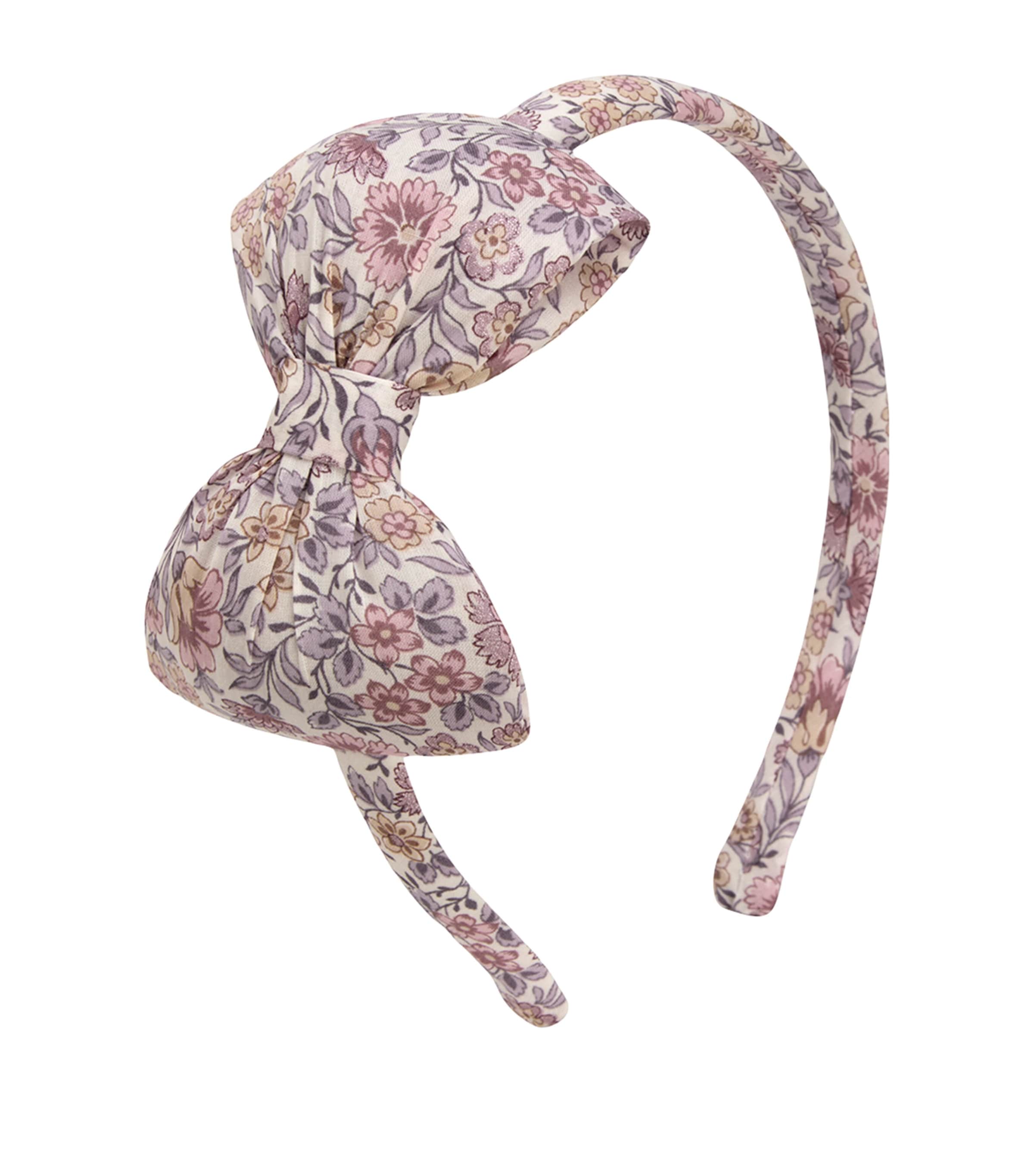 Trotters Cotton Alice Floral Headband Pink