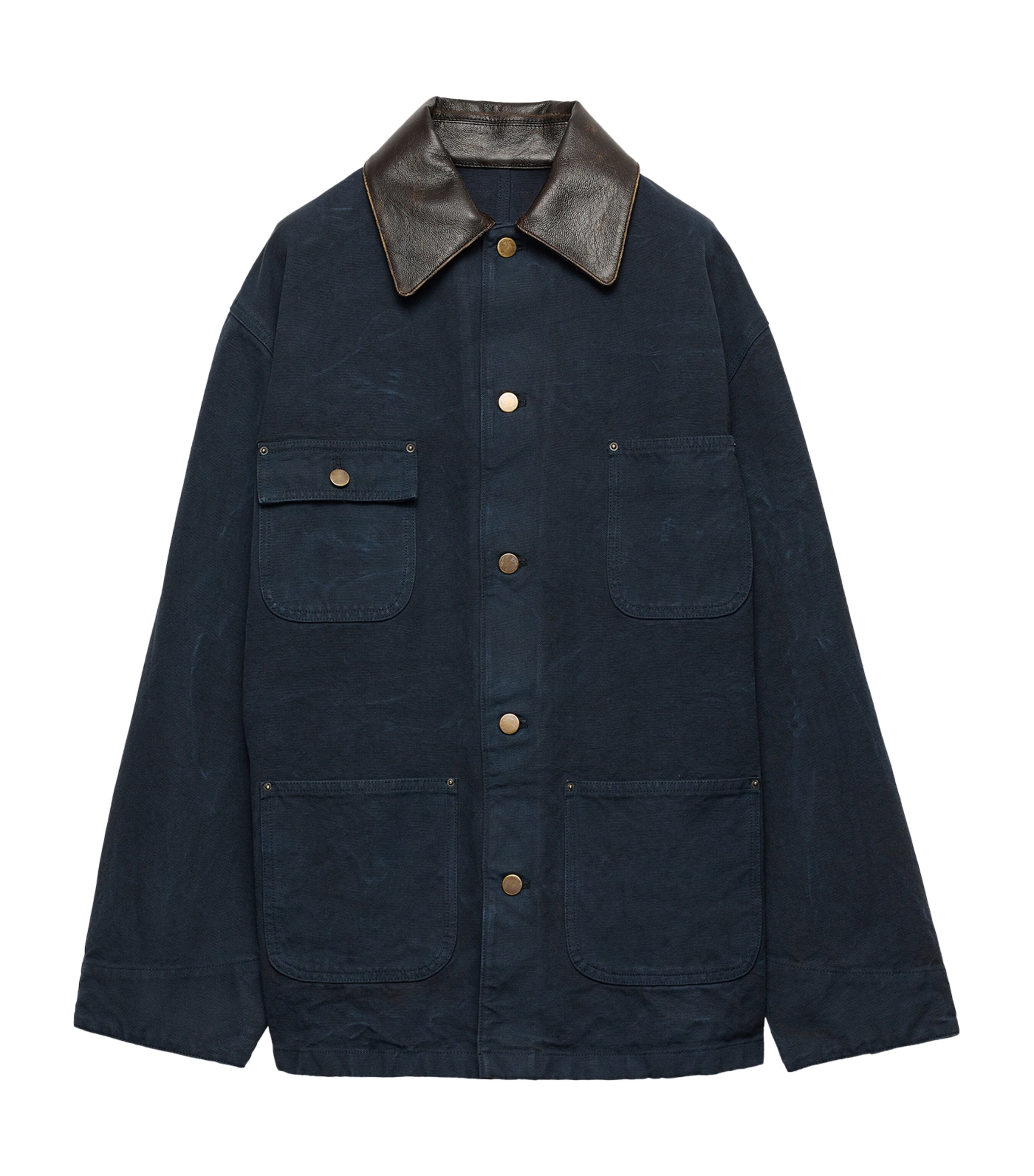 Prada Womens Canvas Oversized Jacket