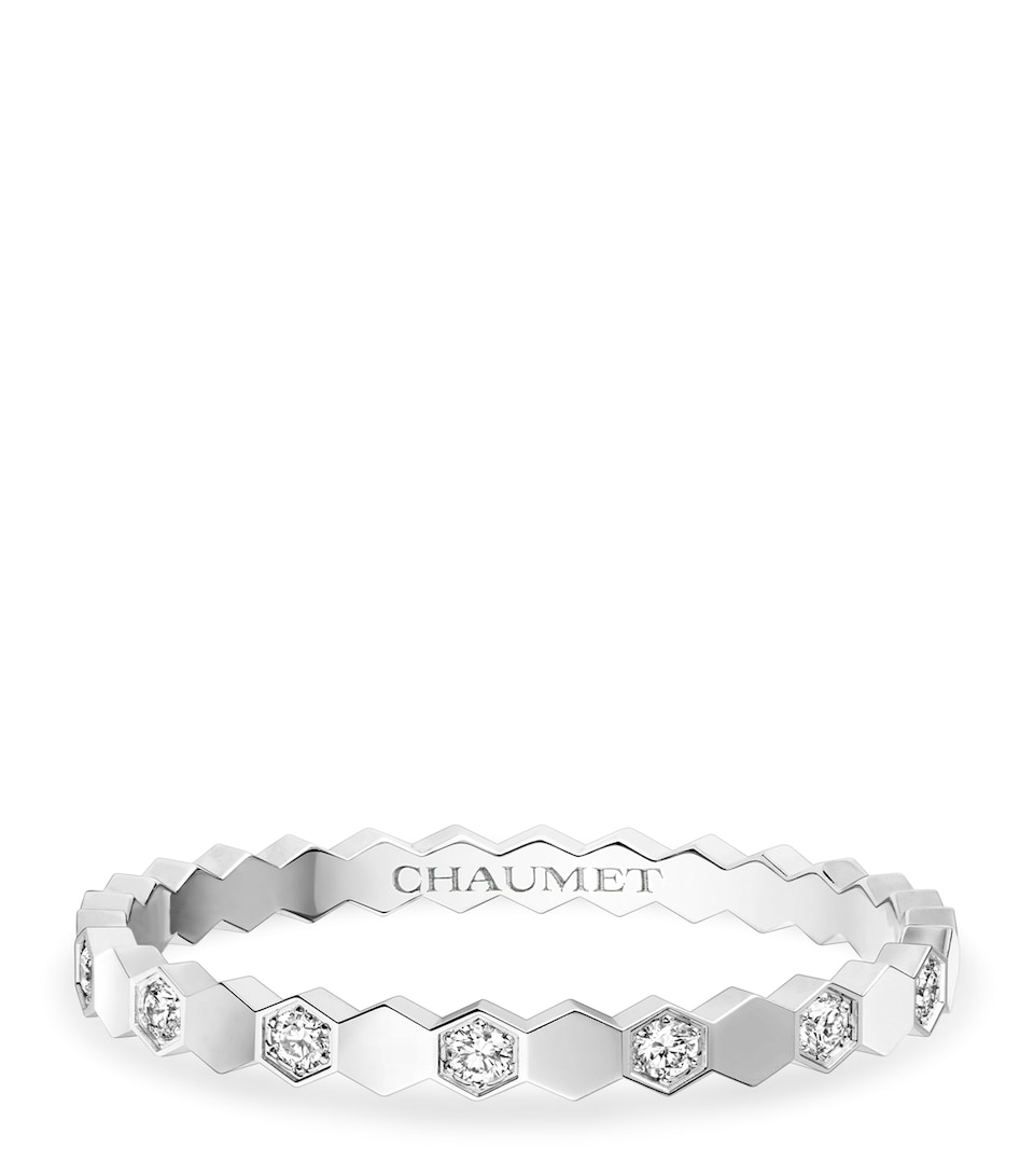 Chaumet White Gold and Diamond Bee de Chaumet Ring White Gold
