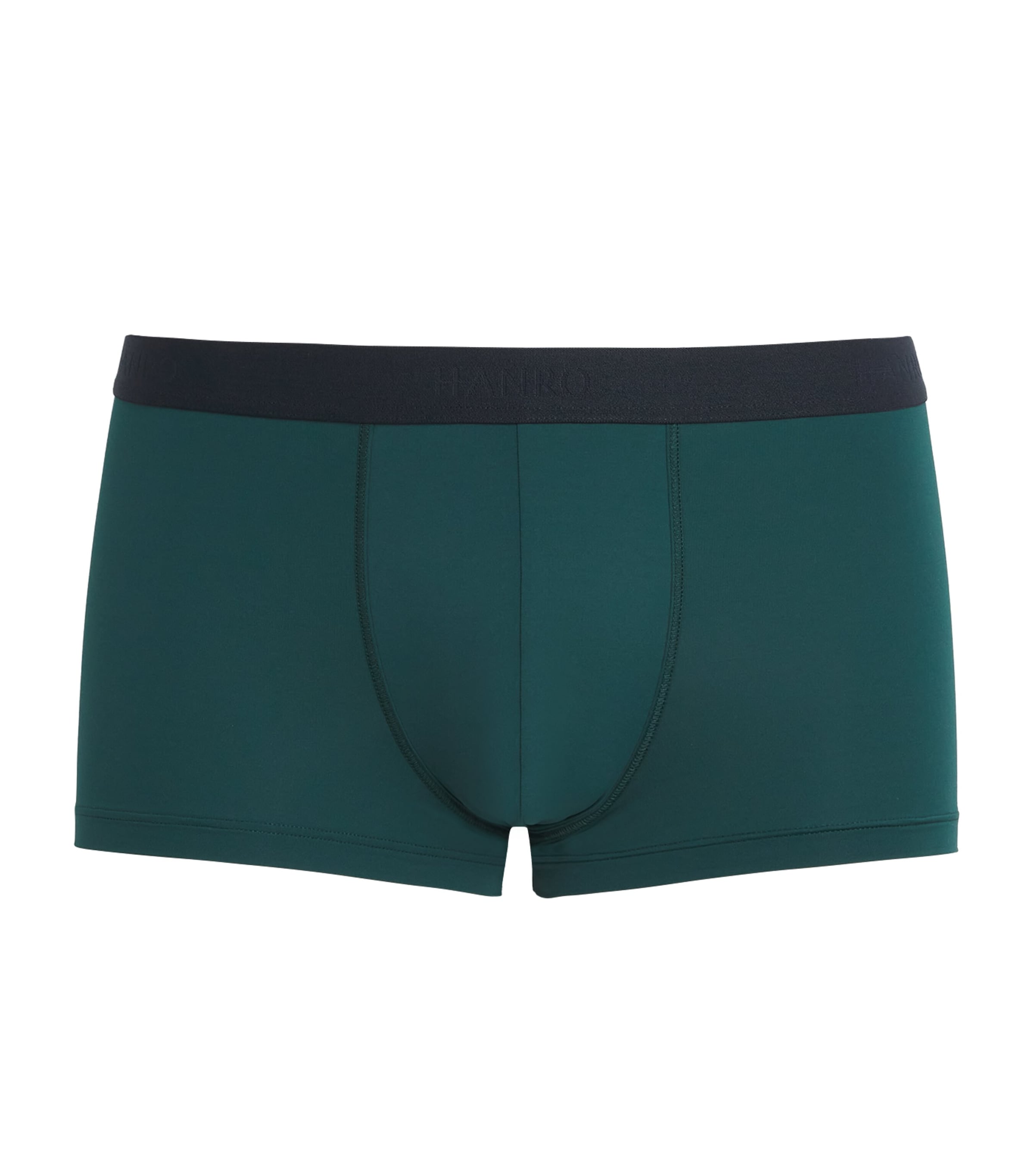 Hanro Mens Micro-Touch Boxer Briefs Pine Leaf
