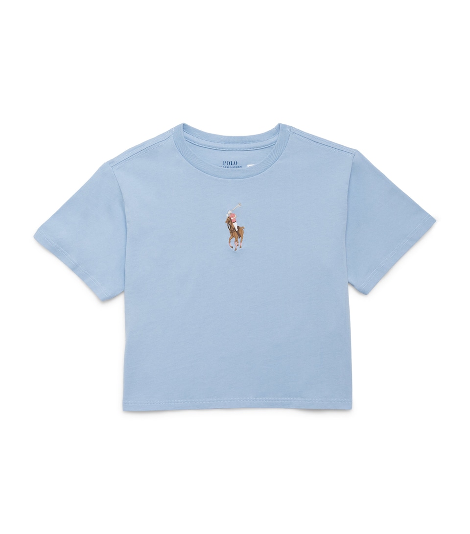 Cotton Polo Pony T-Shirt (2-7 Years)
