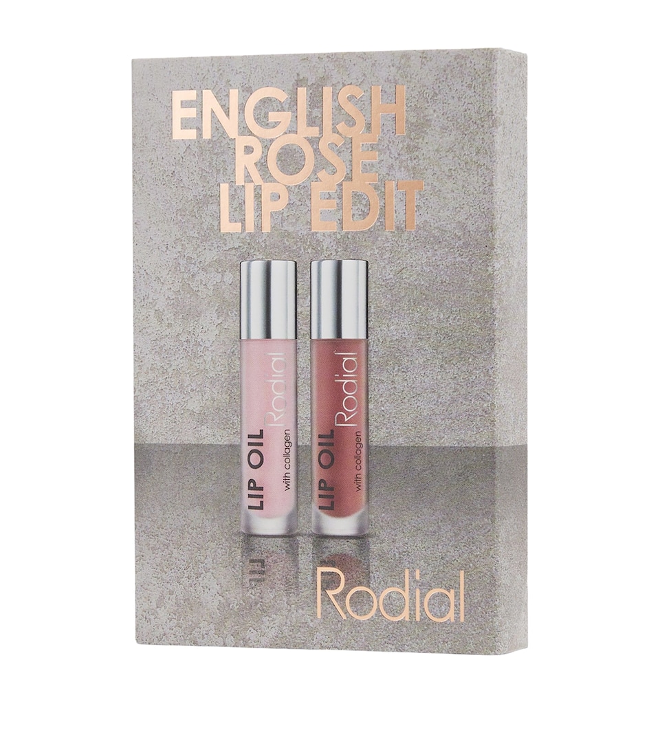 Rodial English Rose Lip Edit Set