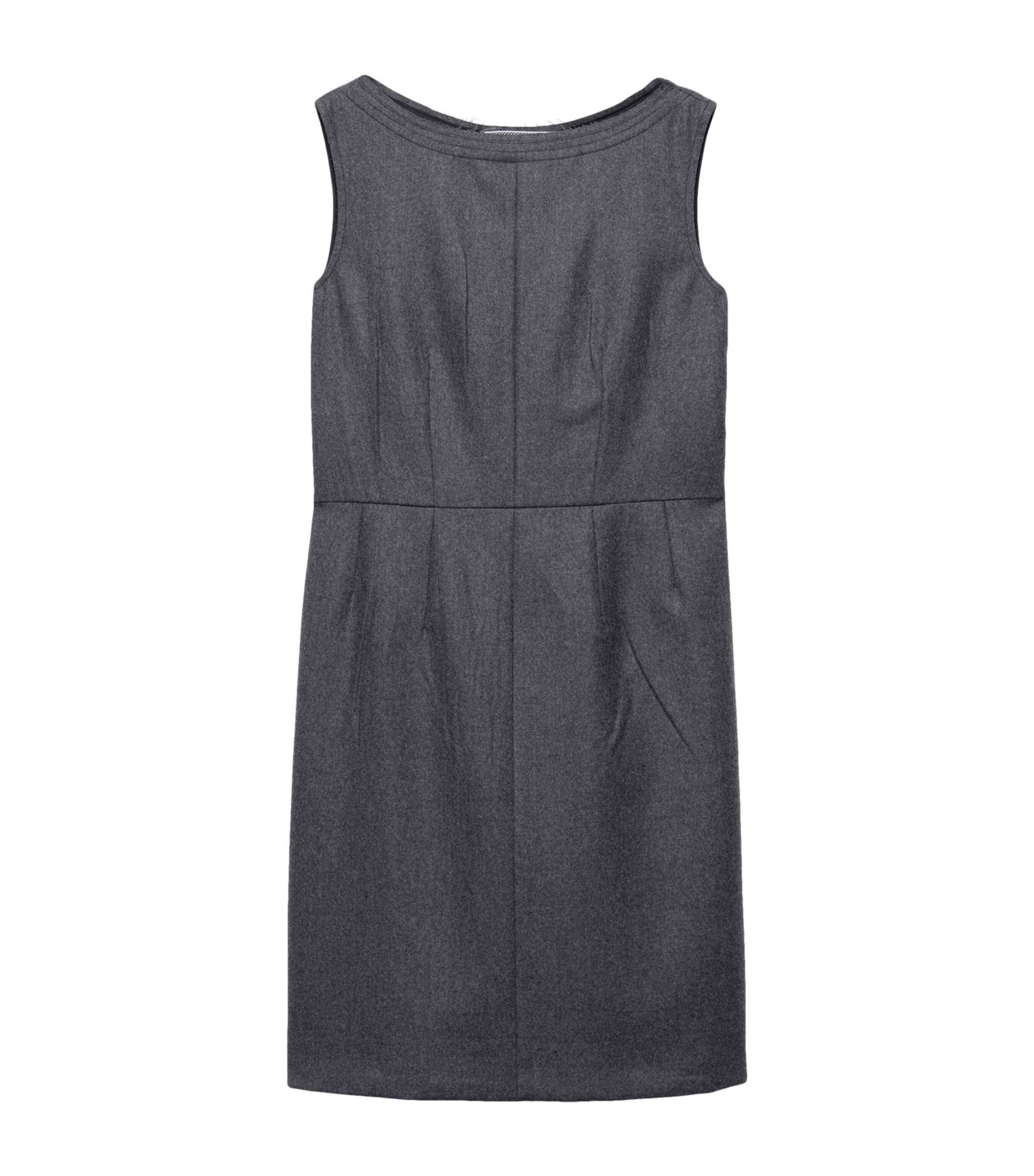 Wool Sleeveless Mini Dress