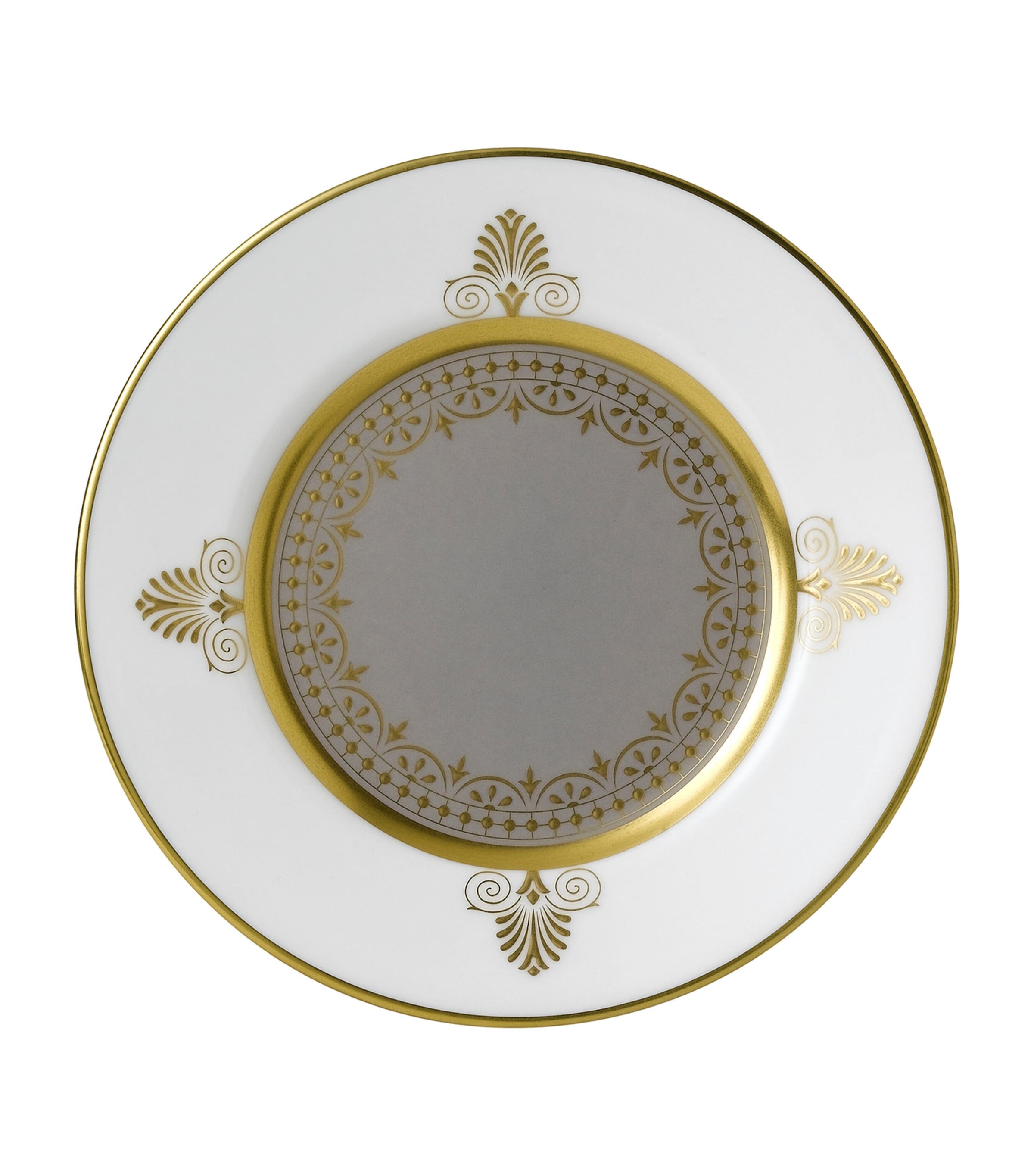Wedgwood Anthemion Grey Plate (15.5cm) Grey