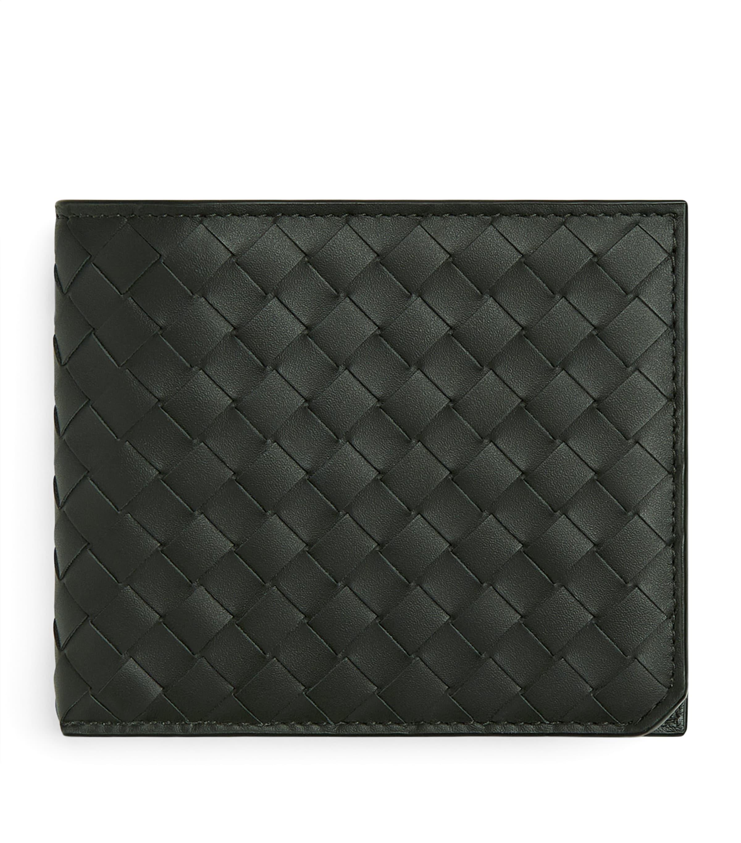 Leather Intrecciato Piccolo Bifold Wallet