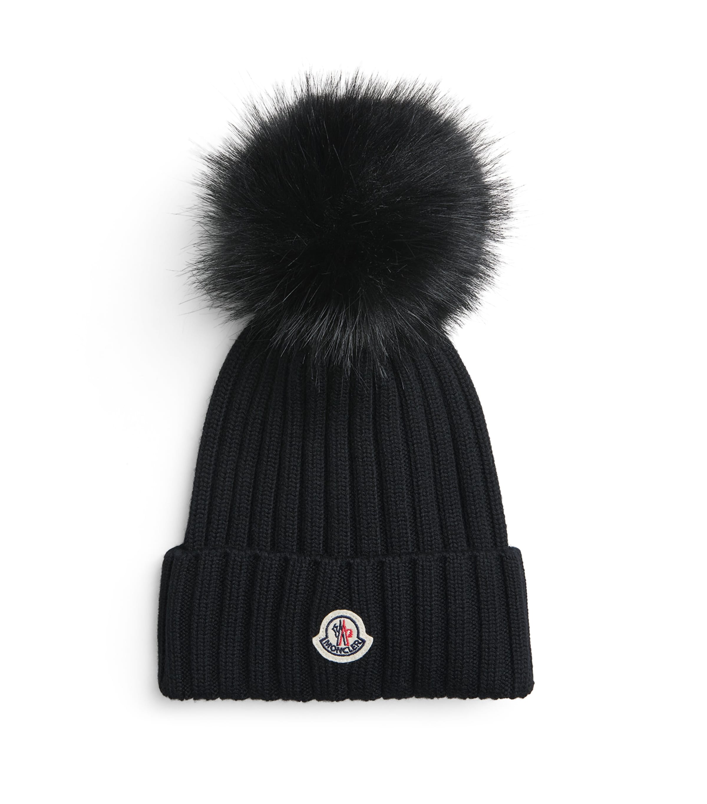 Moncler Virgin Wool Pom-Pom Beanie
