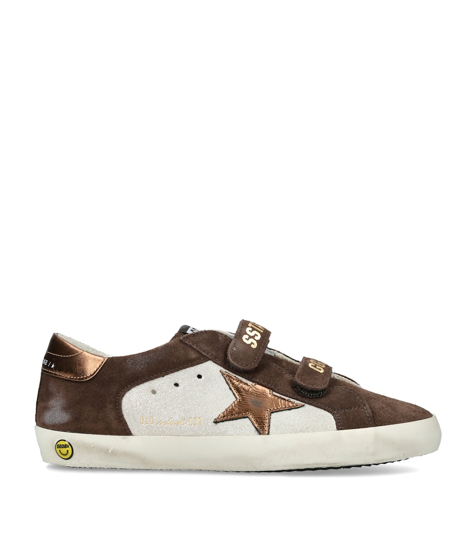 Golden Goose Suede Old School Sneakers Brown/oth