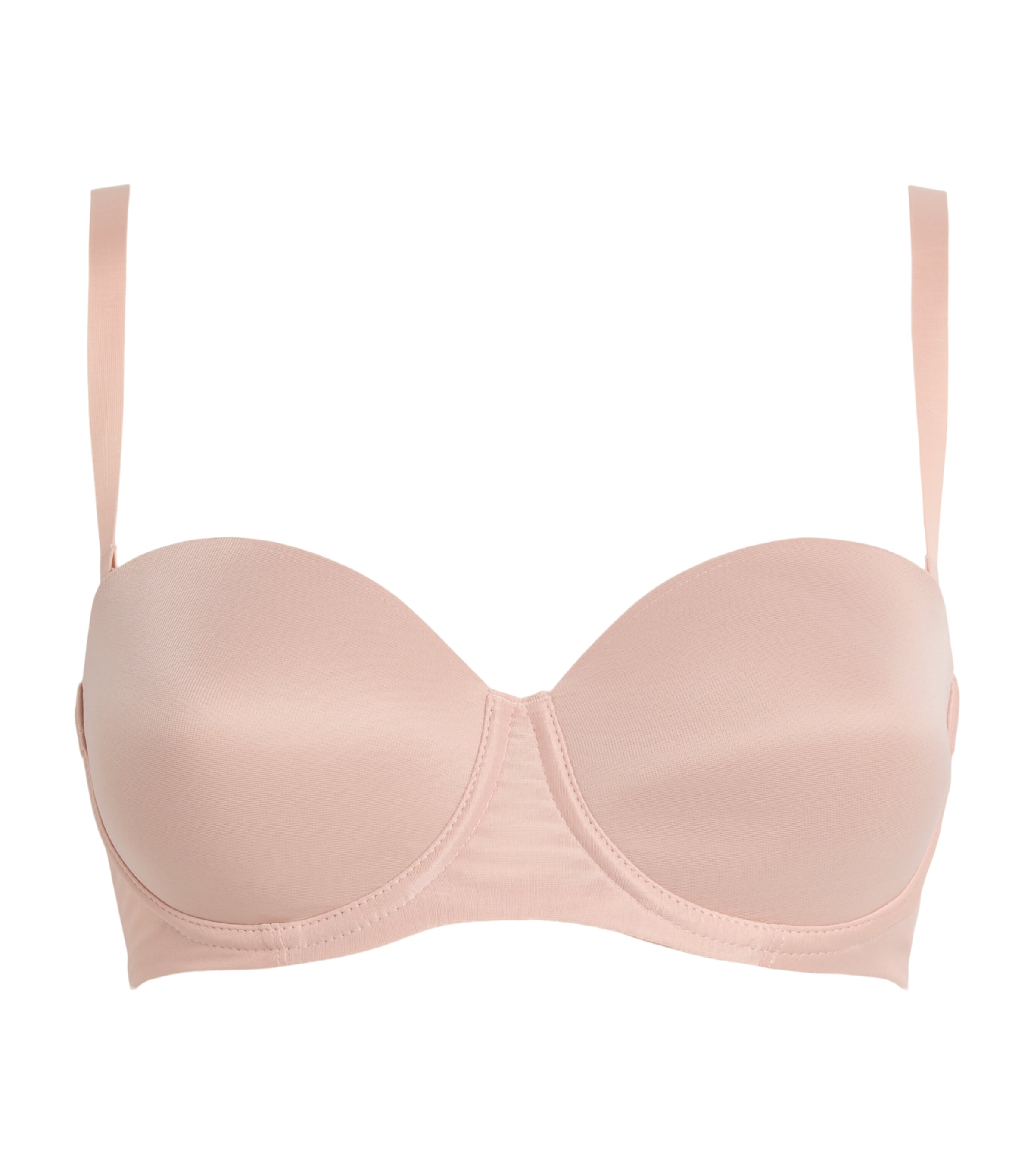 Wolford Womens Sheer Touch Push-Up Bra Rosepowder