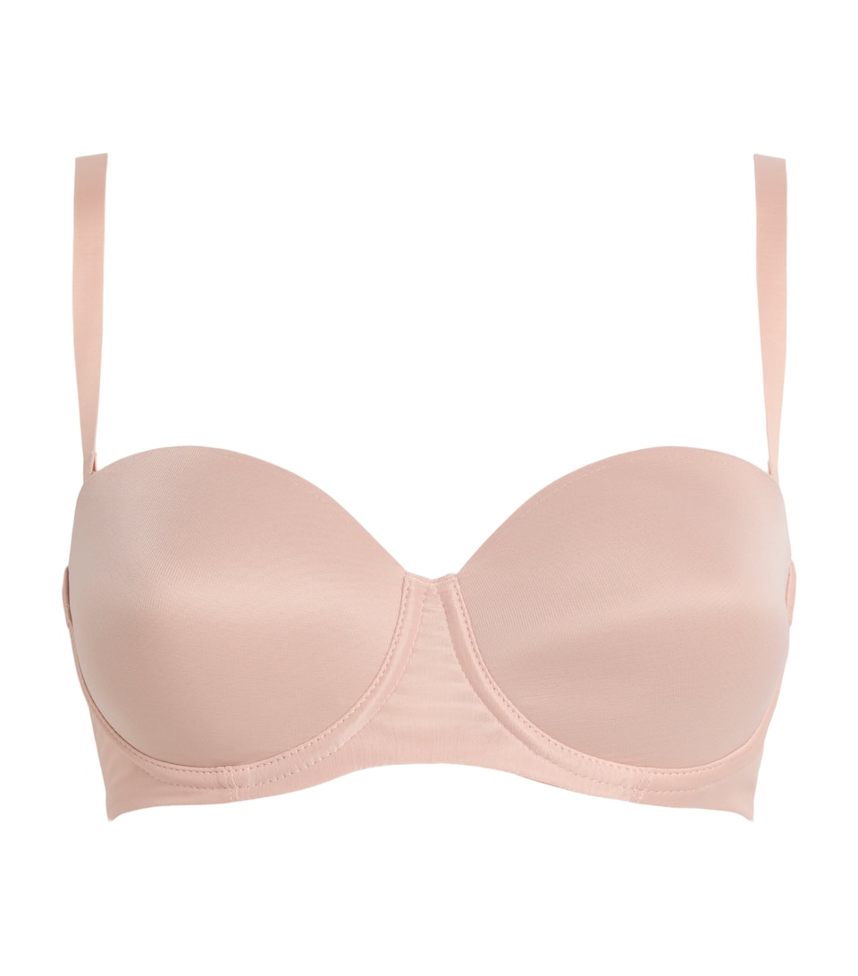 Wolford Womens Sheer Touch Push-Up Bra Rosepowder