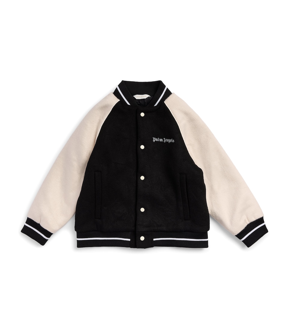 Palm Angels Kids College Jacket (4-12+ Years) Nero/black