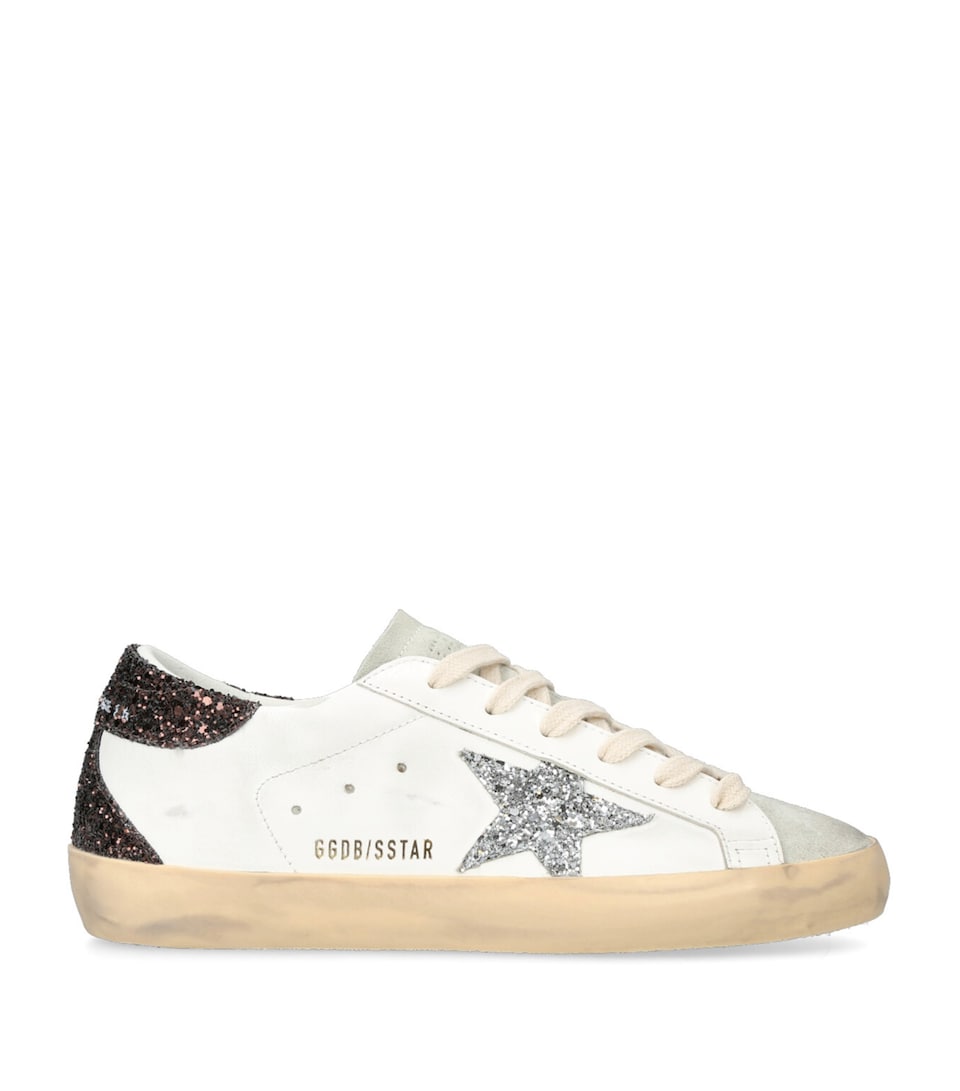 Golden Goose Leather Superstar Sneakers White/oth