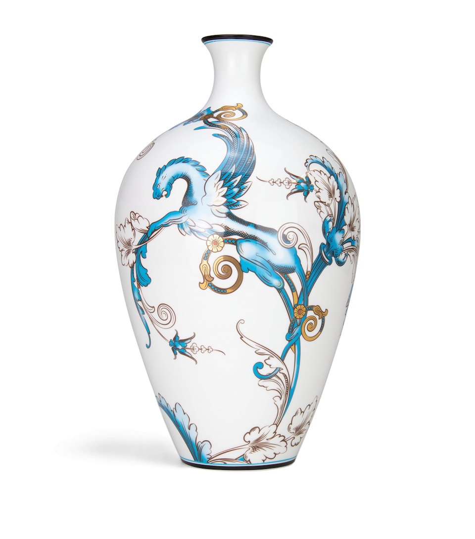 Florentine Turquoise Vase (35cm)