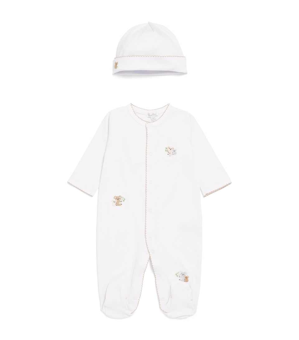 Kissy Kissy Pima Cotton Koala All-In-One and Beanie Set (0-6 Months) Multi