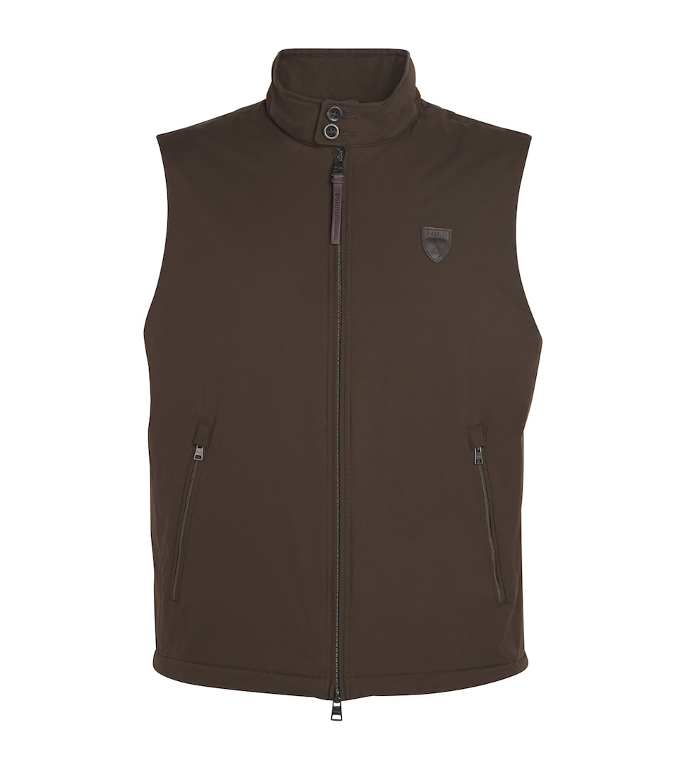 Gabardine Logo Gilet